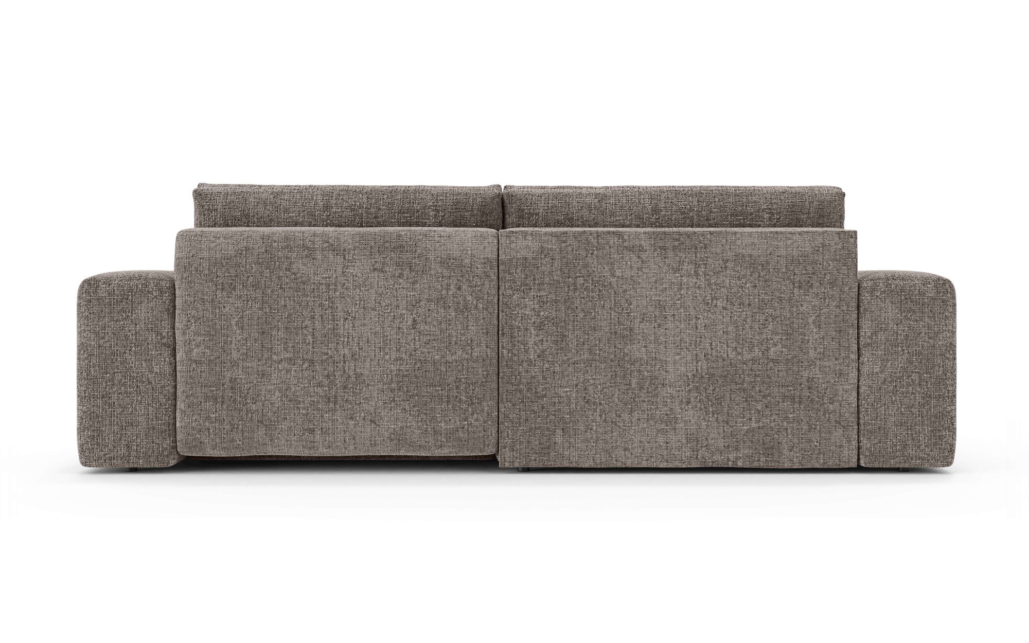 OTTO home Ecksofa »MATTS Schlafsofa mit Bettkasten, Maße B/T/H: 265/159/89 cm«, L-Form mit Recamiere rechts oder links, hoher Sitzkomfort
