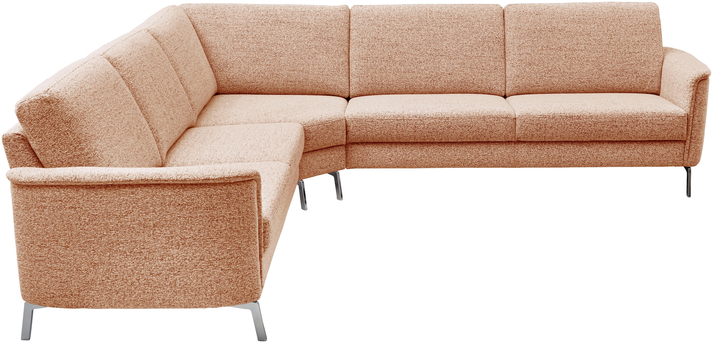 Home affaire Ecksofa "Solvaro, optional motorischer Sitzvorzug, Breite 283 cm" Saugroboter-tauglich, hochwertige Details & sorgfältige Verarbeitung