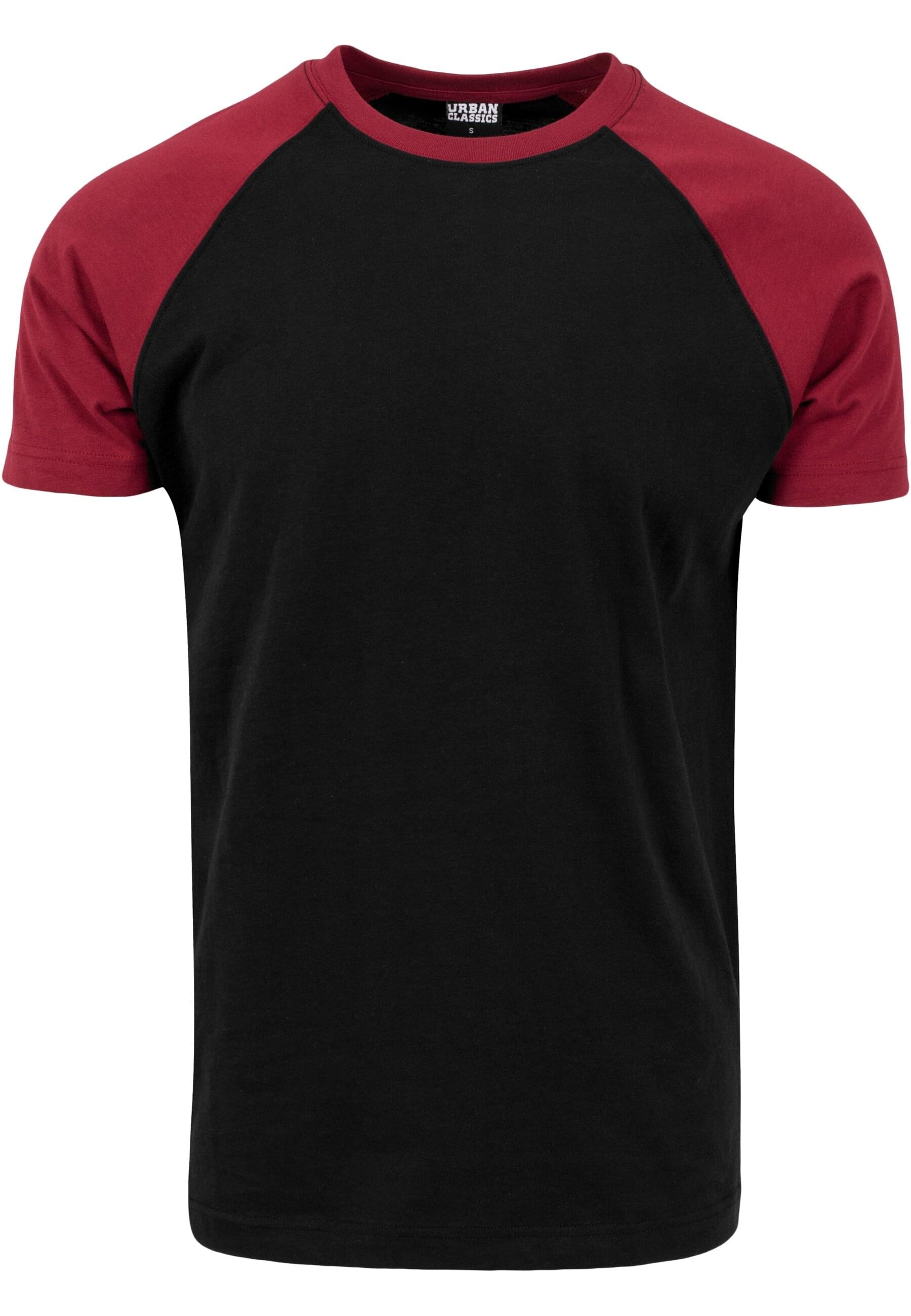 URBAN CLASSICS T-Shirt "Urban Classics Herren Raglan Contrast Tee"