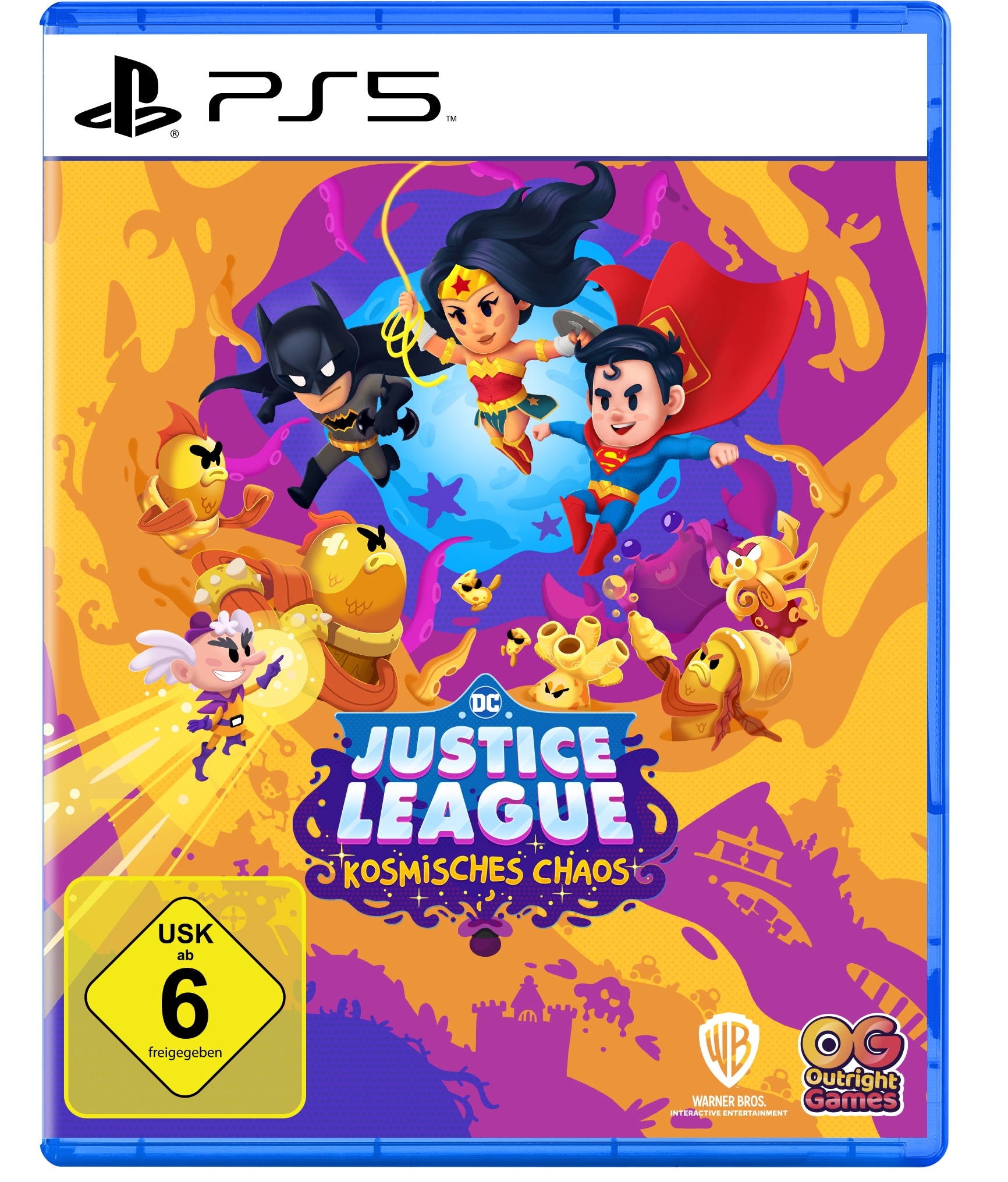Spielesoftware »DC Justice League: Kosmisches Chaos«, PlayStation 5