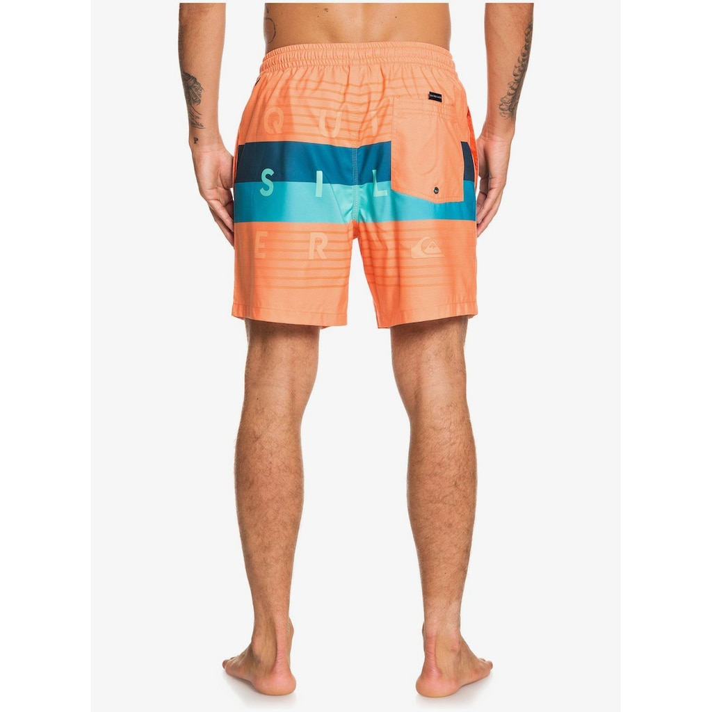 Quiksilver Badeshorts »Word Block 17"«