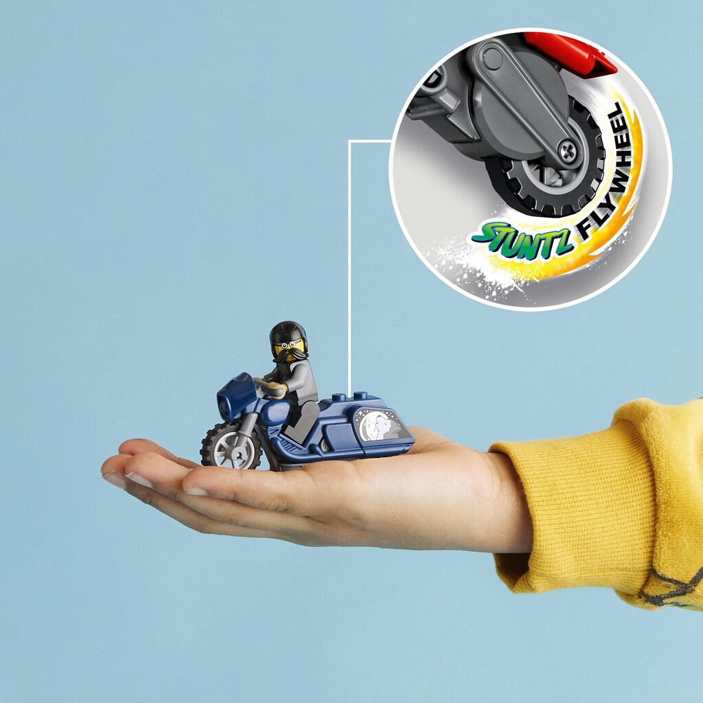 LEGO® Konstruktionsspielsteine »Cruiser-Stuntbike (60331), LEGO® City Stuntz«, (10 St.), Made in Europe