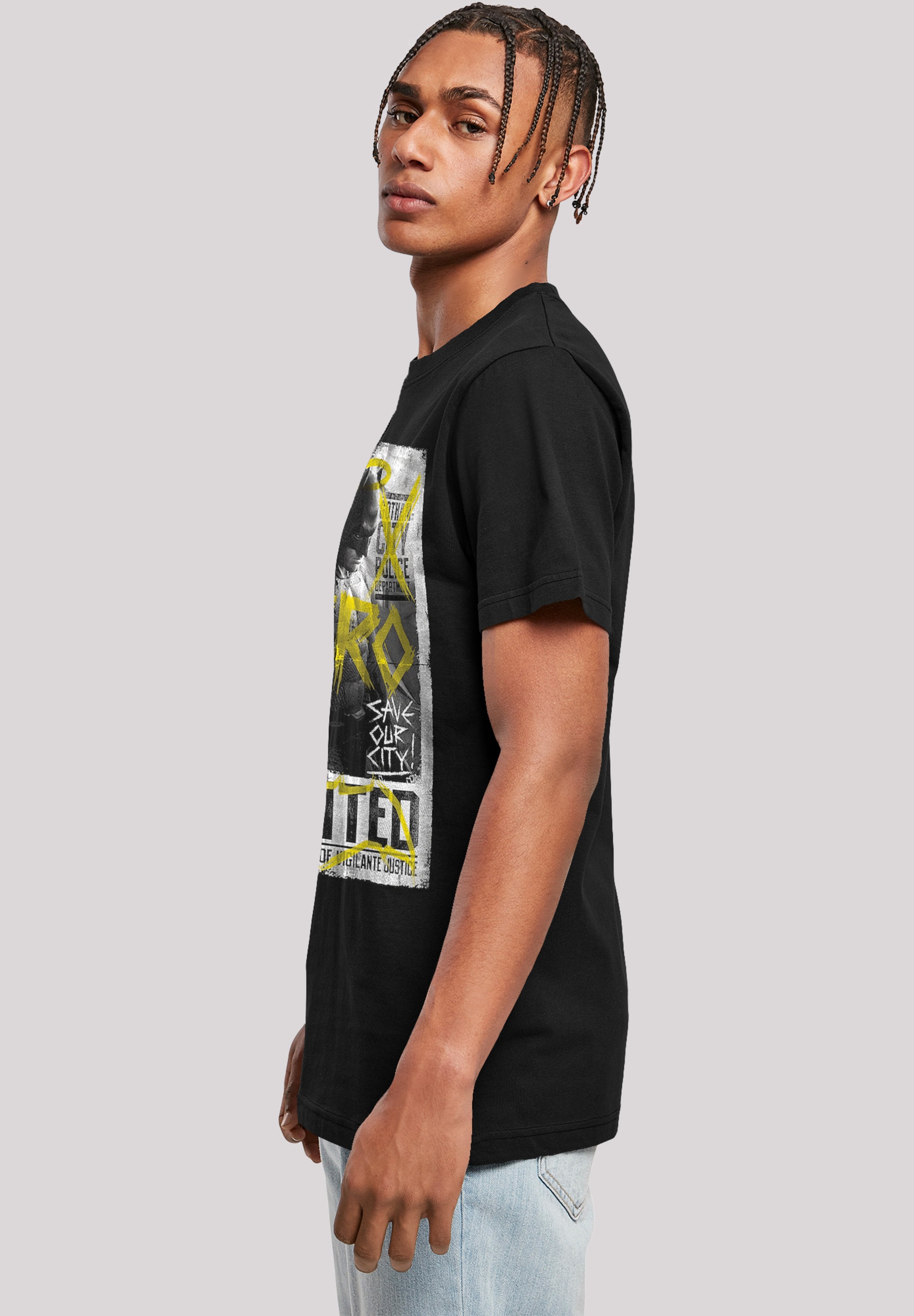 F4NT4STIC T-Shirt »DC Comics Batman vs Superman Wanted Poster«, Herren,Premium Merch,Regular-Fit,Basic,Bedruckt