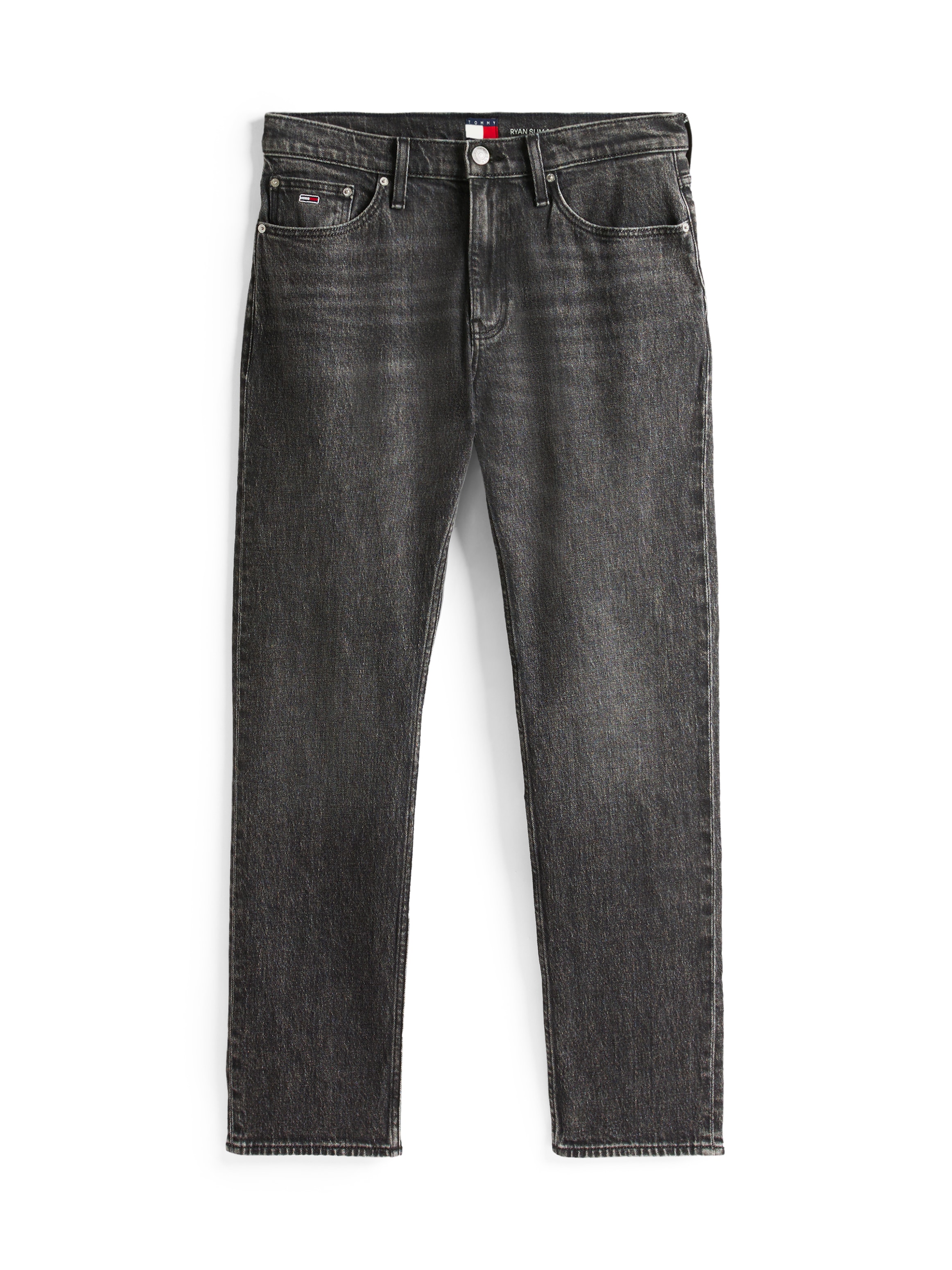 Tommy Jeans Regular-fit-Jeans »RYAN RGLR STRGHT«, mit Logoprägung