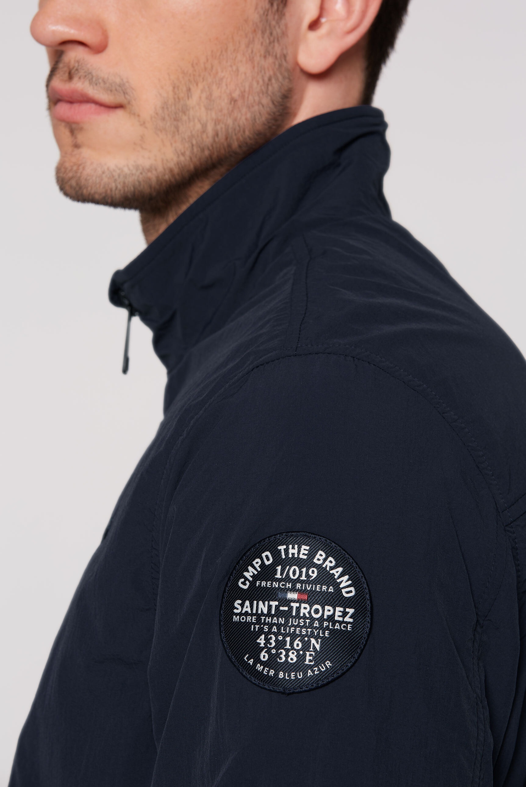 CMPD Outdoorjacke, ohne Kapuze, mit Stehkragen