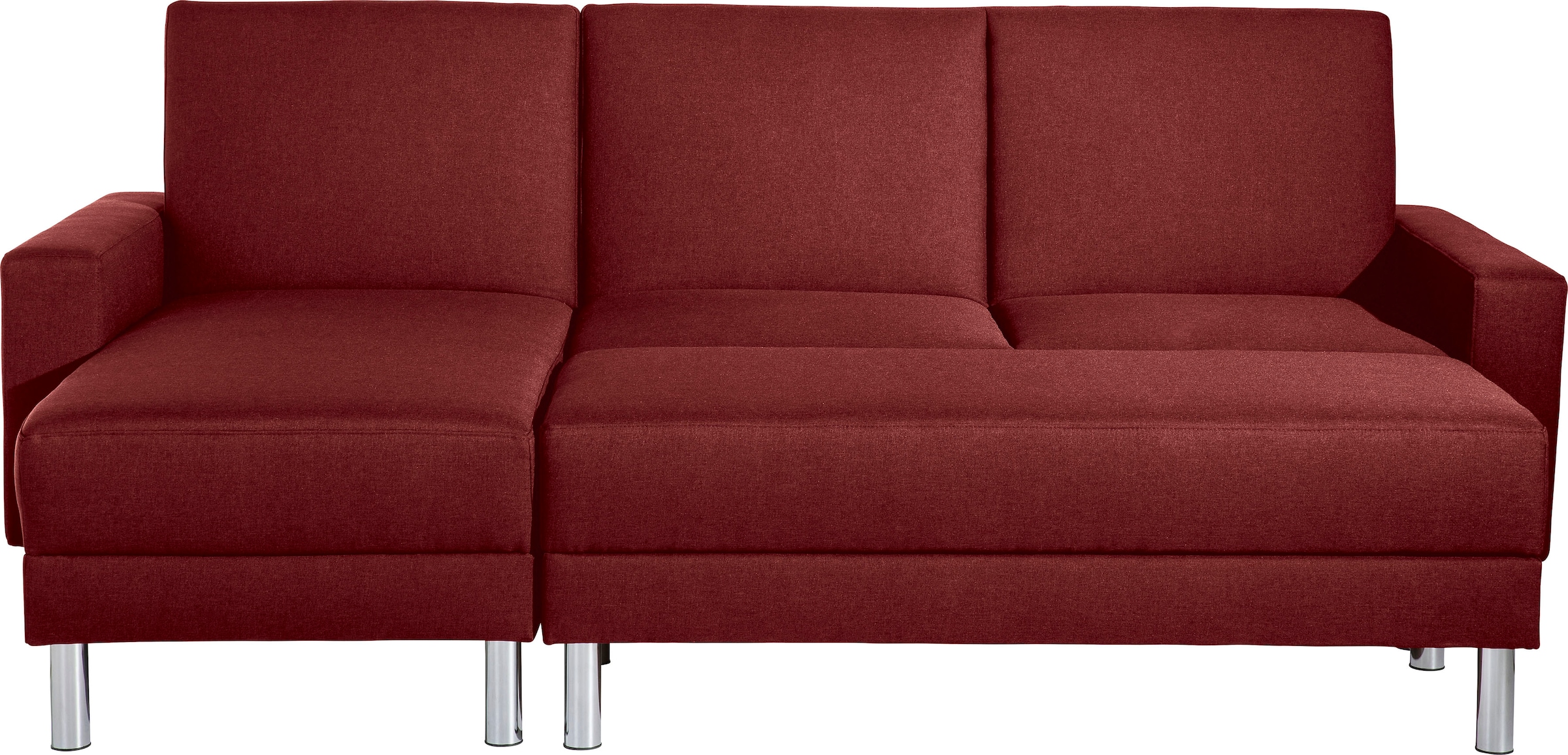 Schlafsofa »Just Fresh modernes kubisches Sofa, Rückenverstellung für Sitzkomfort«,...