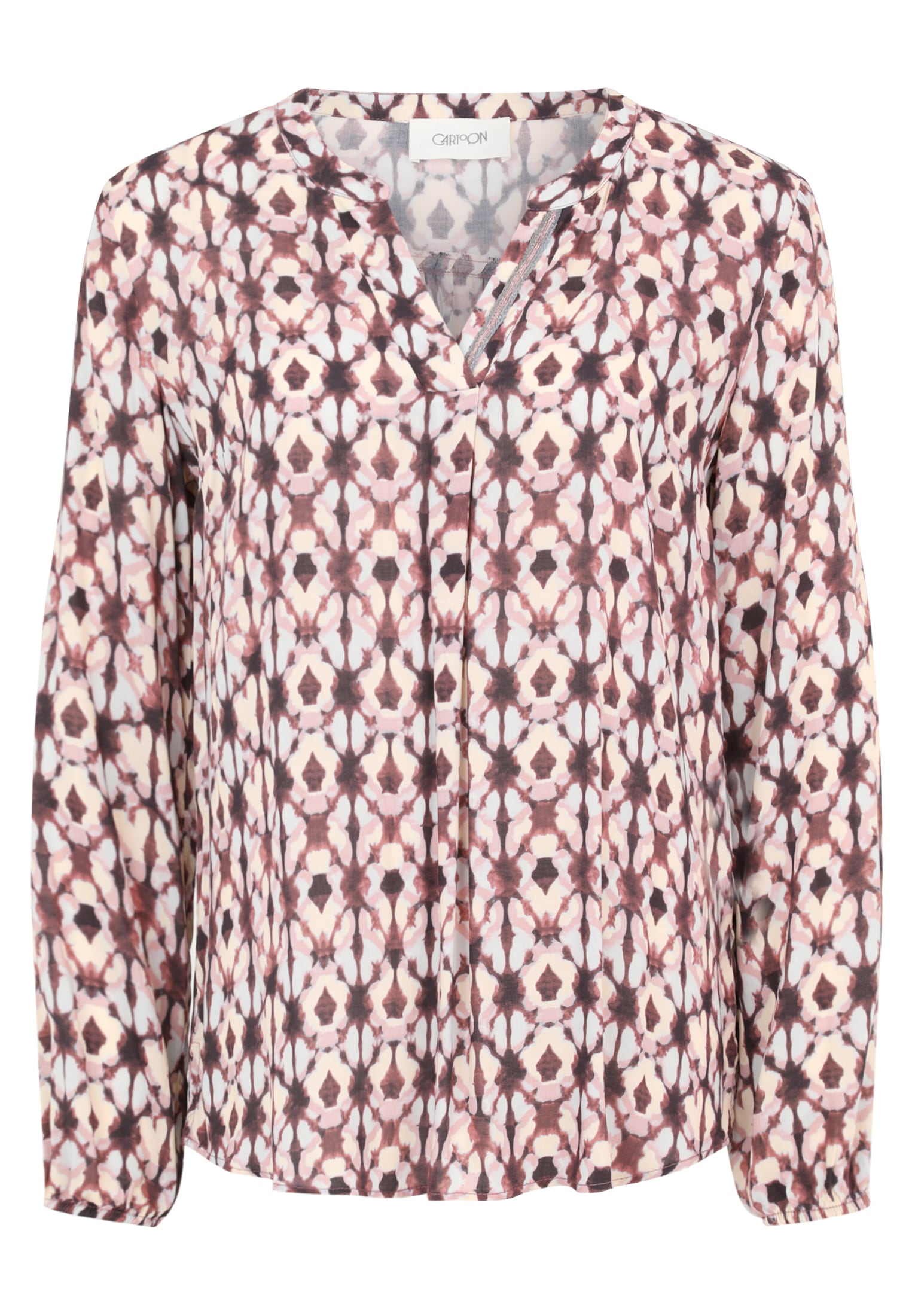 Cartoon Shirtbluse »Cartoon Damen Blusenshirt mit Muster«