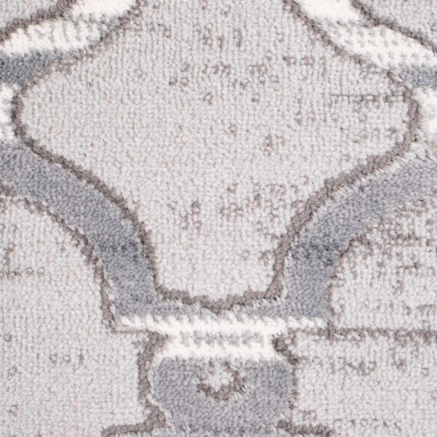 Carpet City Teppich »Platin 7885«, rechteckig, 11 mm Höhe, Kurzflor, Marokkanisch, Glänzend durch Polyester