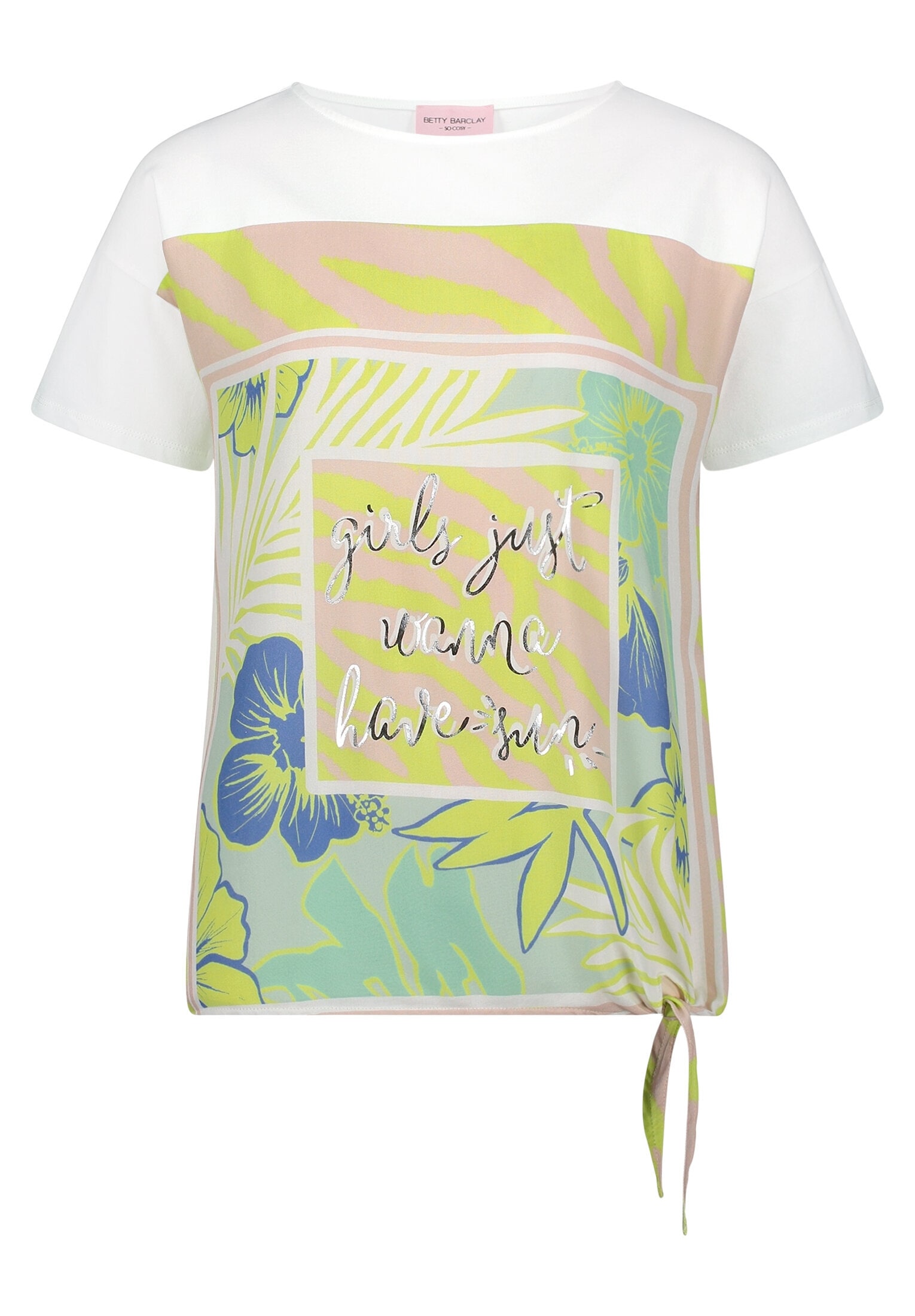 Betty Barclay Kurzarmshirt »Damen mit Schleifenknoten« 1 tlg.
