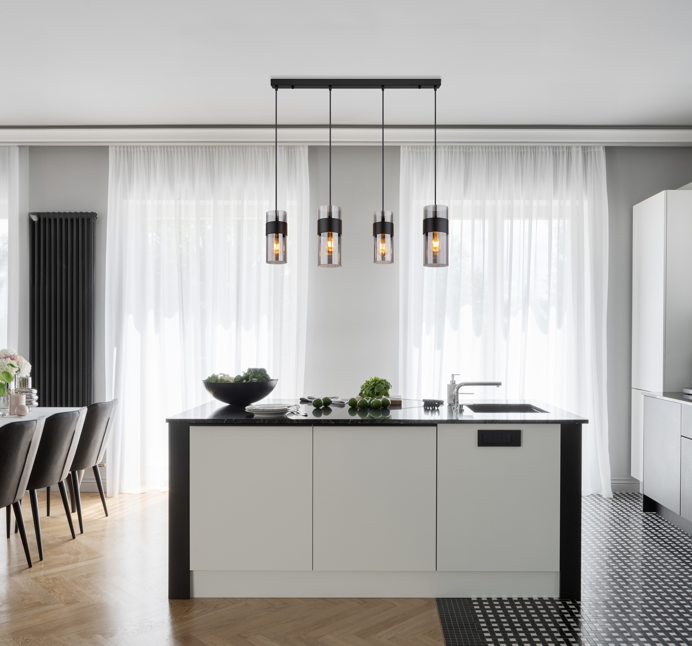 GLOBO LIGHTING Hängeleuchte »SCARFINA« E27 1 Stk. Hängelampe/Pendelleuchte/Esszimmer/Wohnzimmer/Esstisch