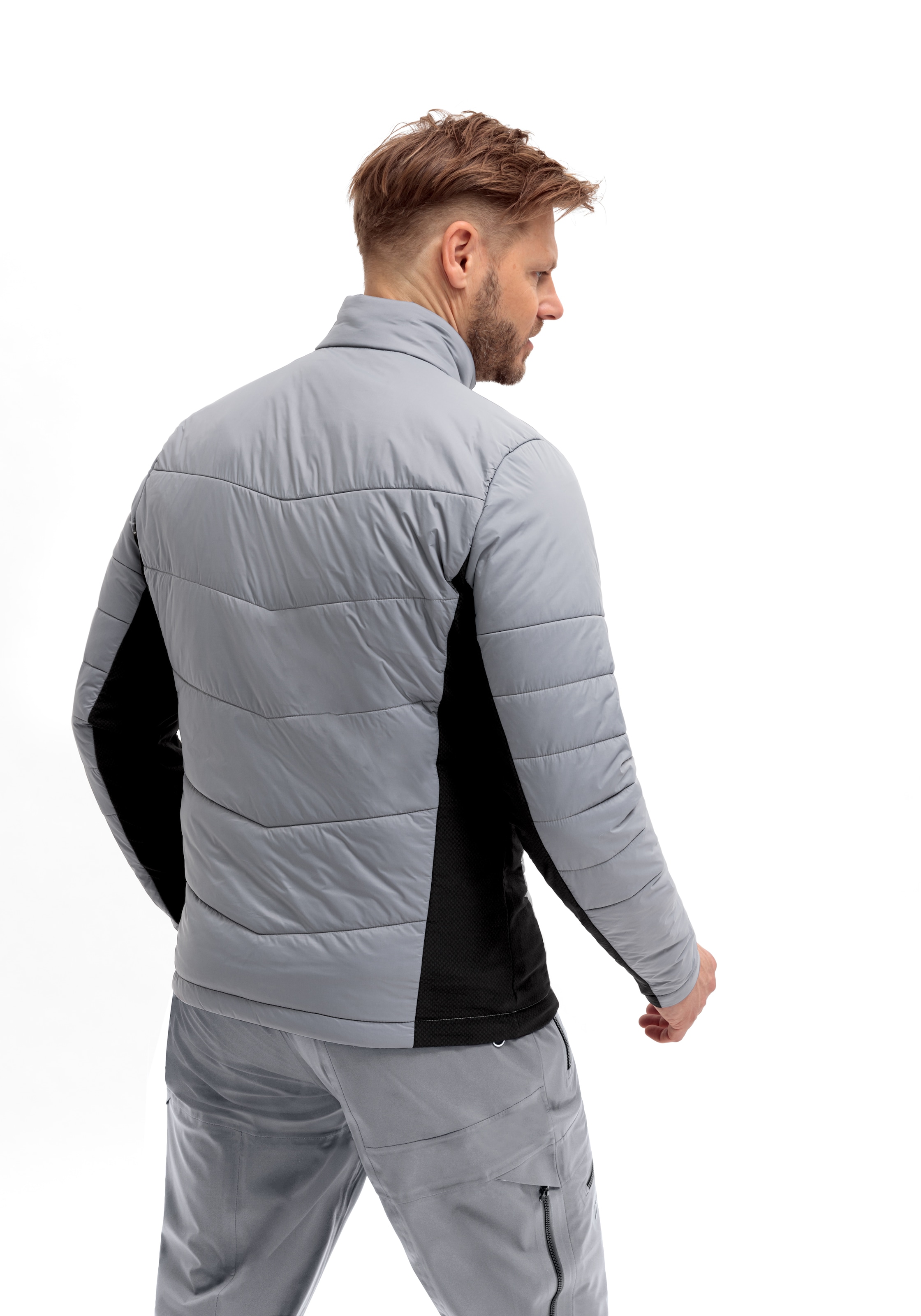 Maier Sports Skijacke »Marsicano Hyb«, Herren Winterjacke atmungsaktiv u. windabweisend
