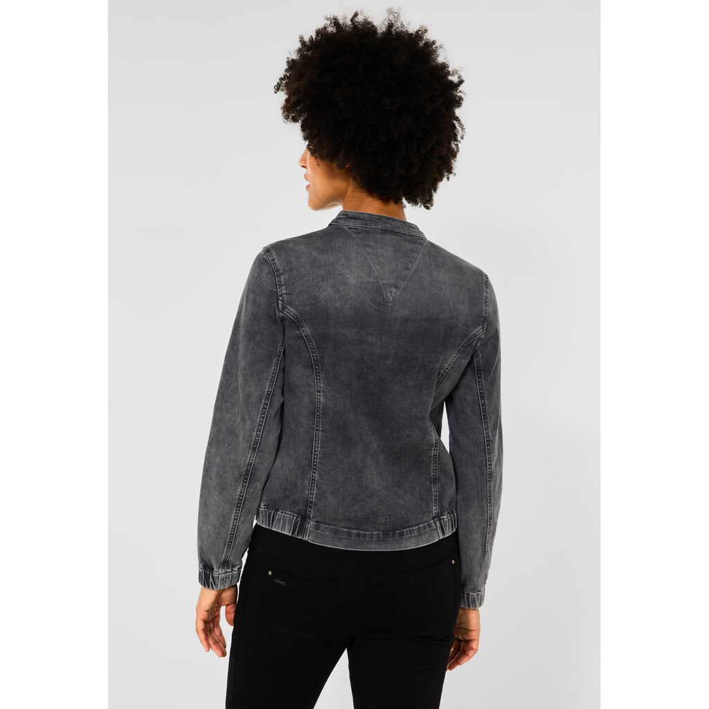 STREET ONE Jeansjacke, ohne Kapuze