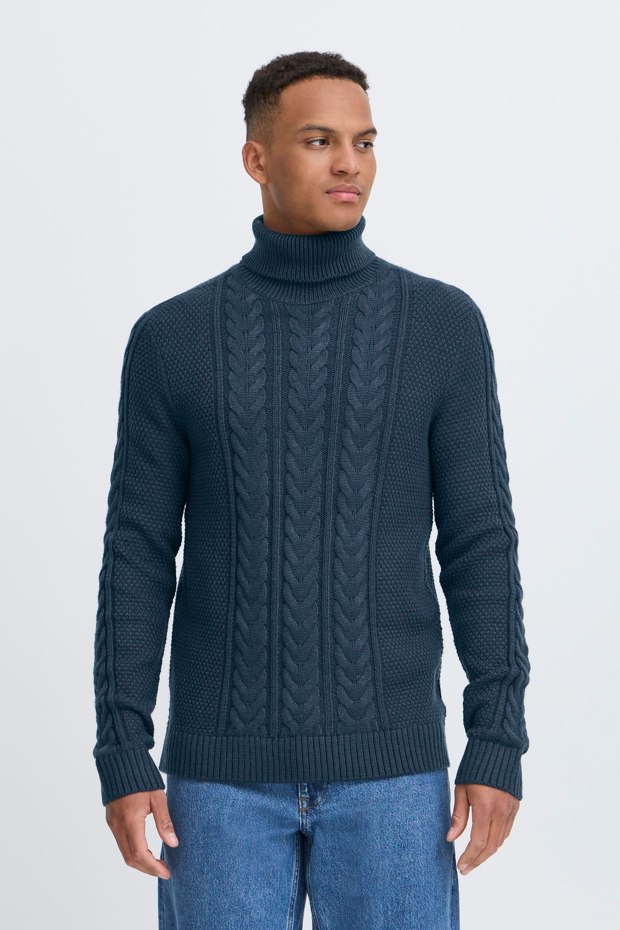 Blend Rollkragenpullover "BHBASIM" Stilvoller Strickpullover mit Rollkragen günstig online kaufen