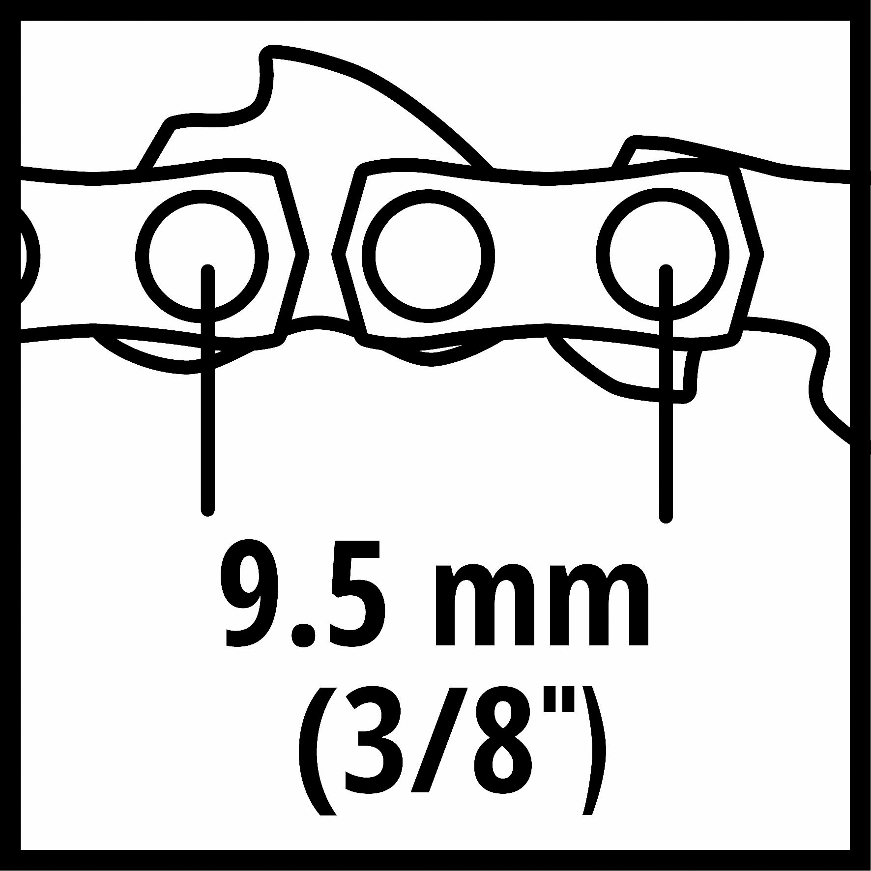 Einhell Ersatzkette »35 cm 1,3 53T 3/8«