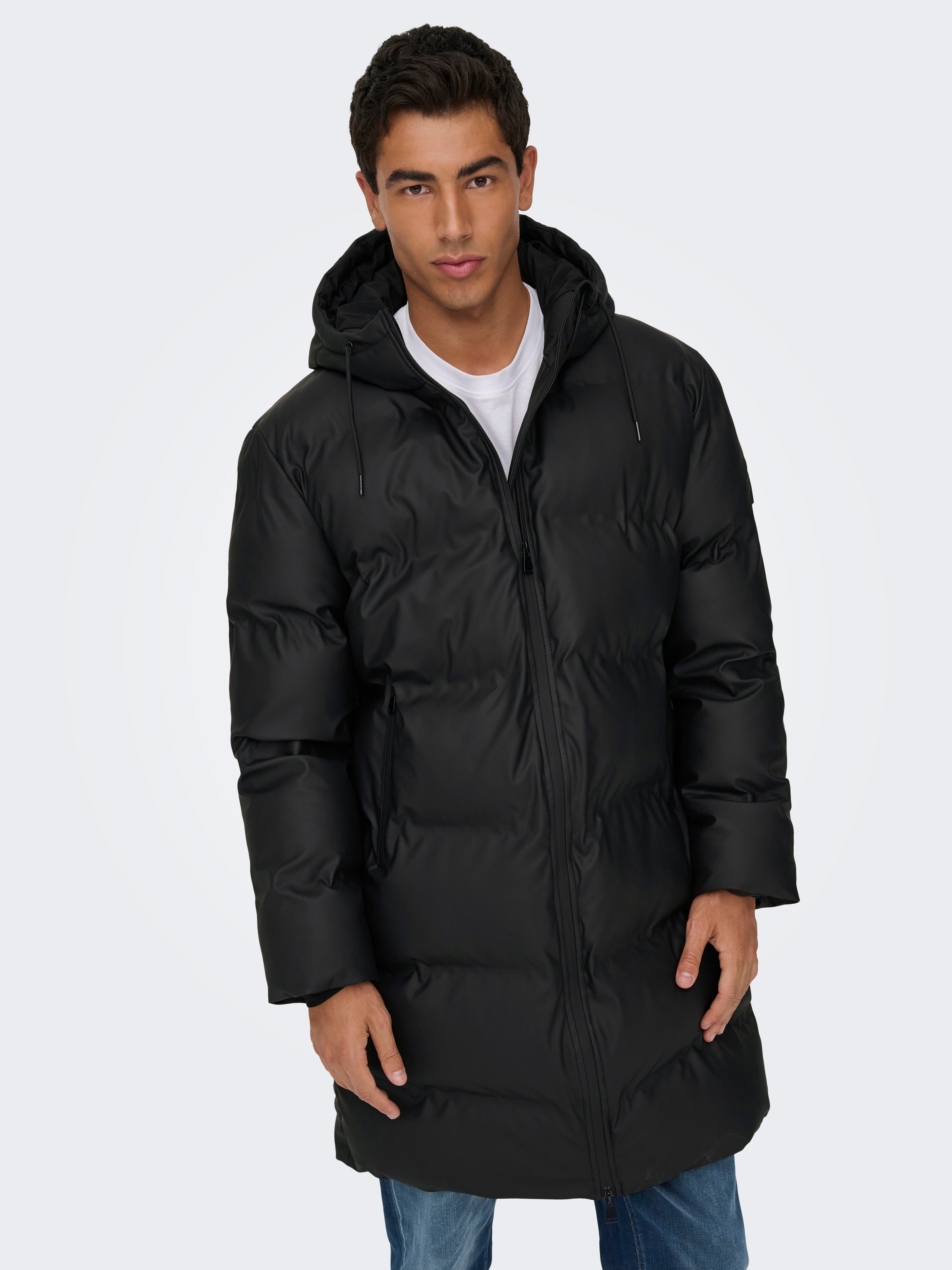 ONLY & SONS Steppjacke "ONSROYCE PUFFER JACKET OTW" mit Kapuze günstig online kaufen