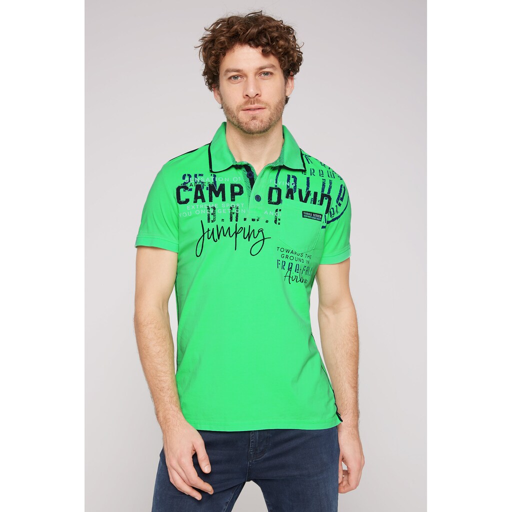 CAMP DAVID Poloshirt