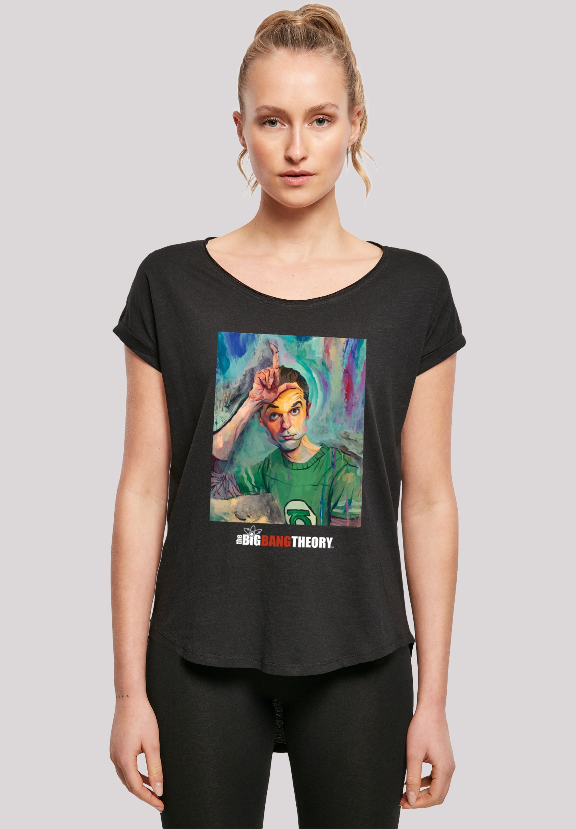 F4NT4STIC T-Shirt "Big Bang Theory Sheldon Loser Painting", Damen,Premium M günstig online kaufen