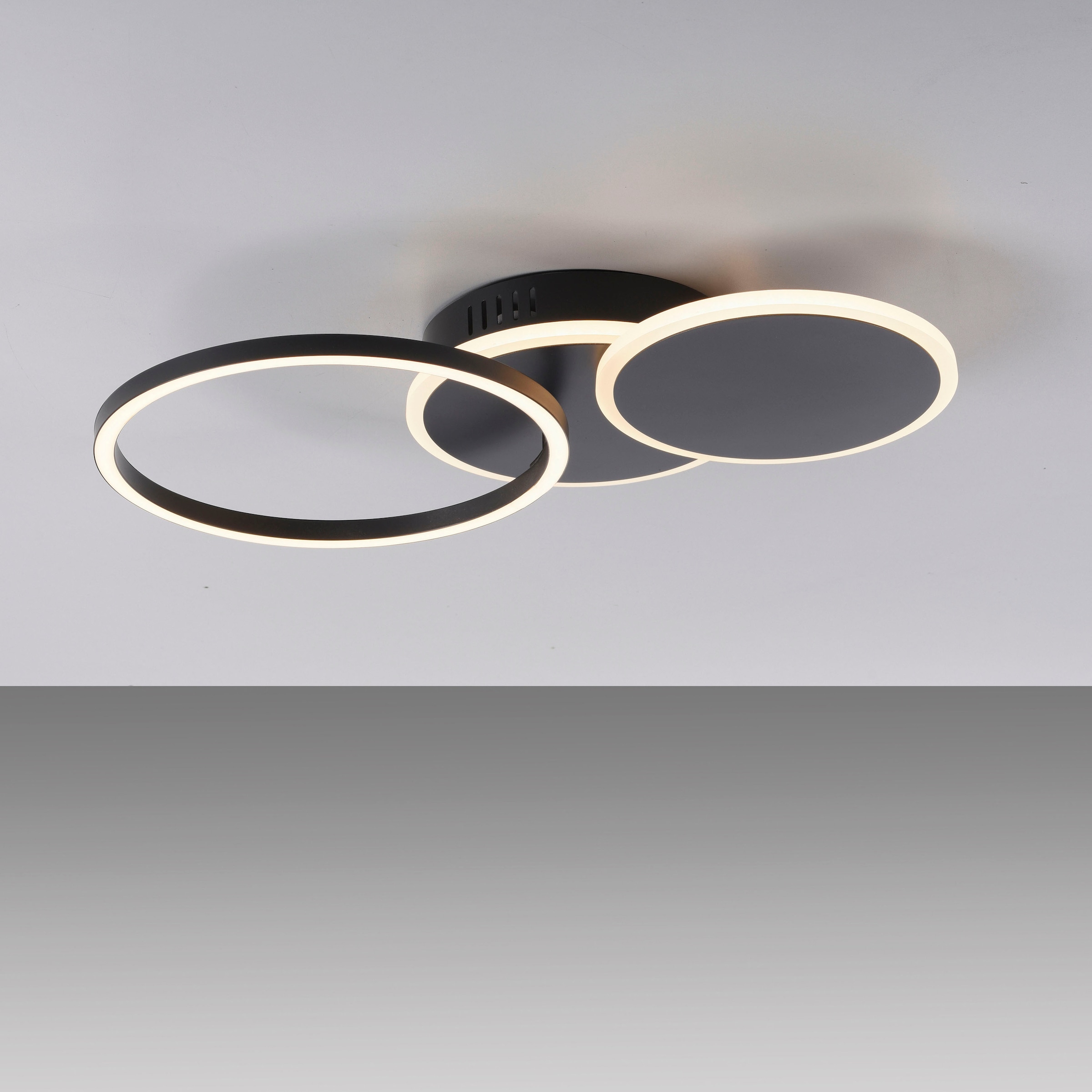 JUST LIGHT Deckenleuchte »SEVENT«, 1 flammig, Leuchtmittel LED-Board | LED fest integriert, LED