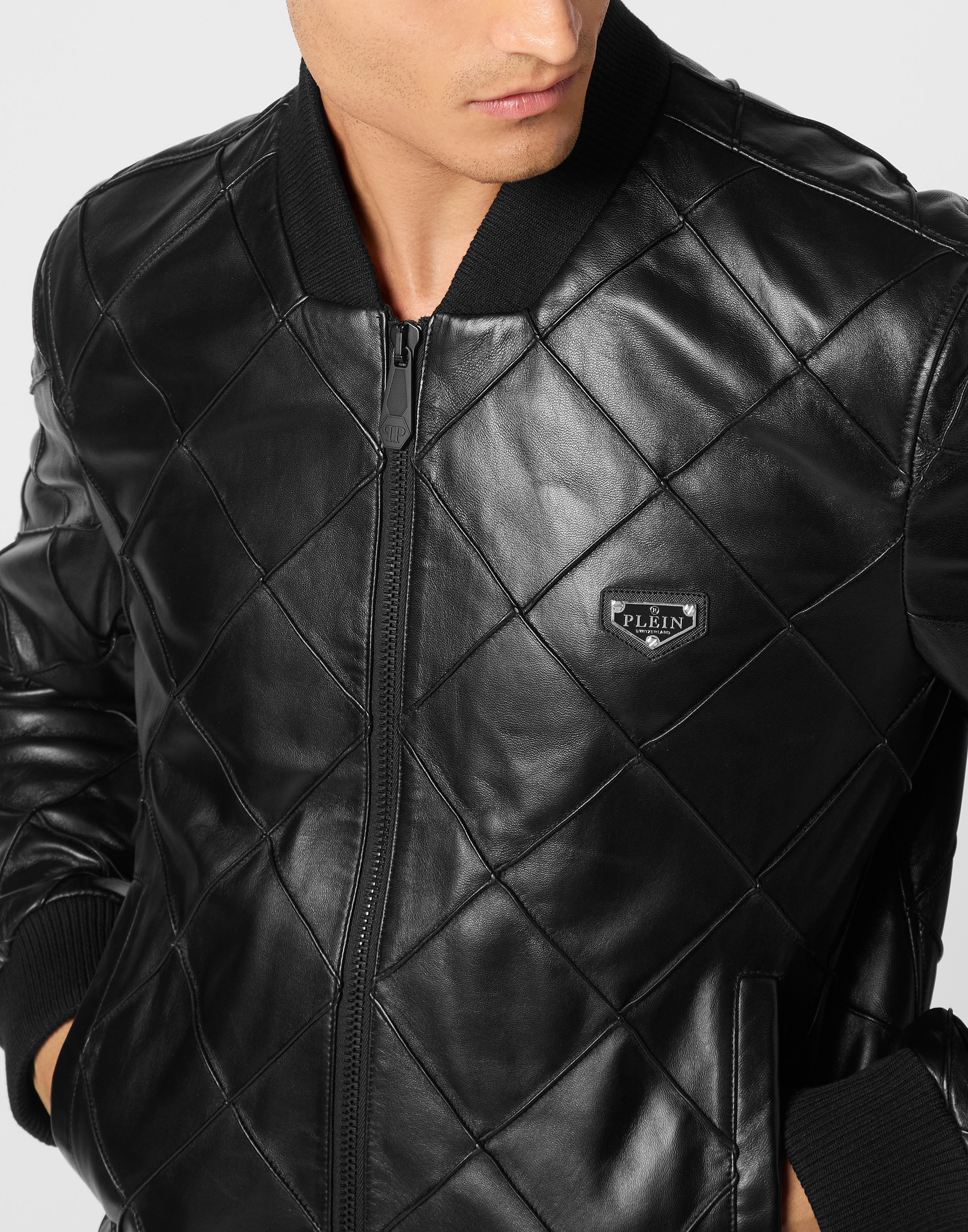 PHILIPP PLEIN Lederjacke »Leder-Bomber«