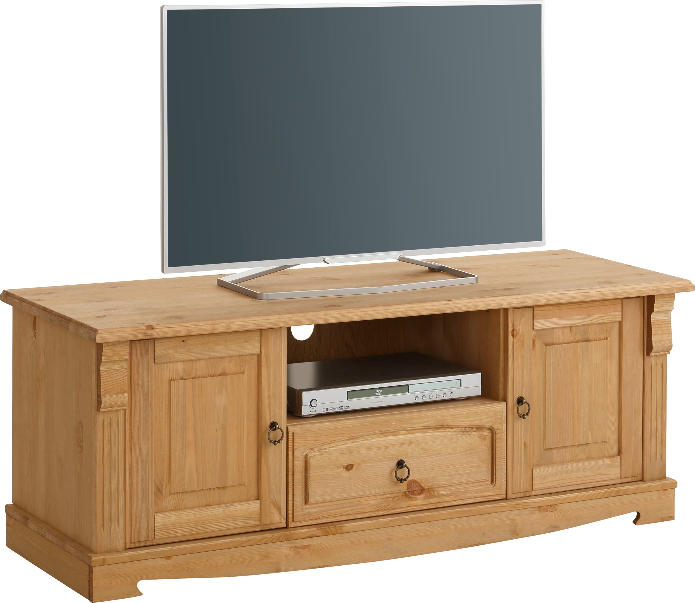 Home affaire Lowboard "Anna", (Gesamtmaße (B/T/H): ca. 140/44/50 cm), TV-Bo günstig online kaufen