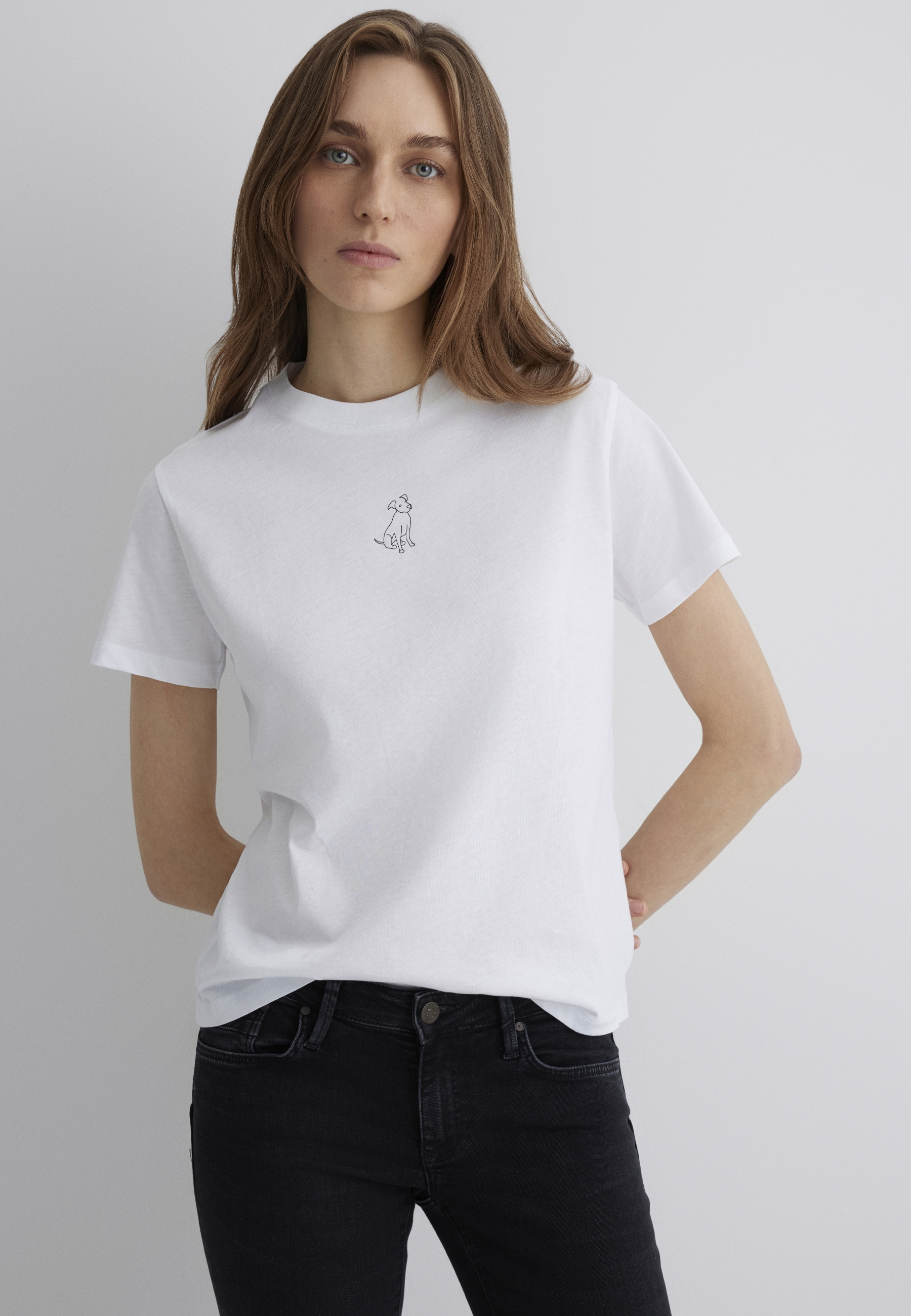 Mavi T-Shirt "DOG PRINTED TSHIRT", Print T-Shirt günstig online kaufen
