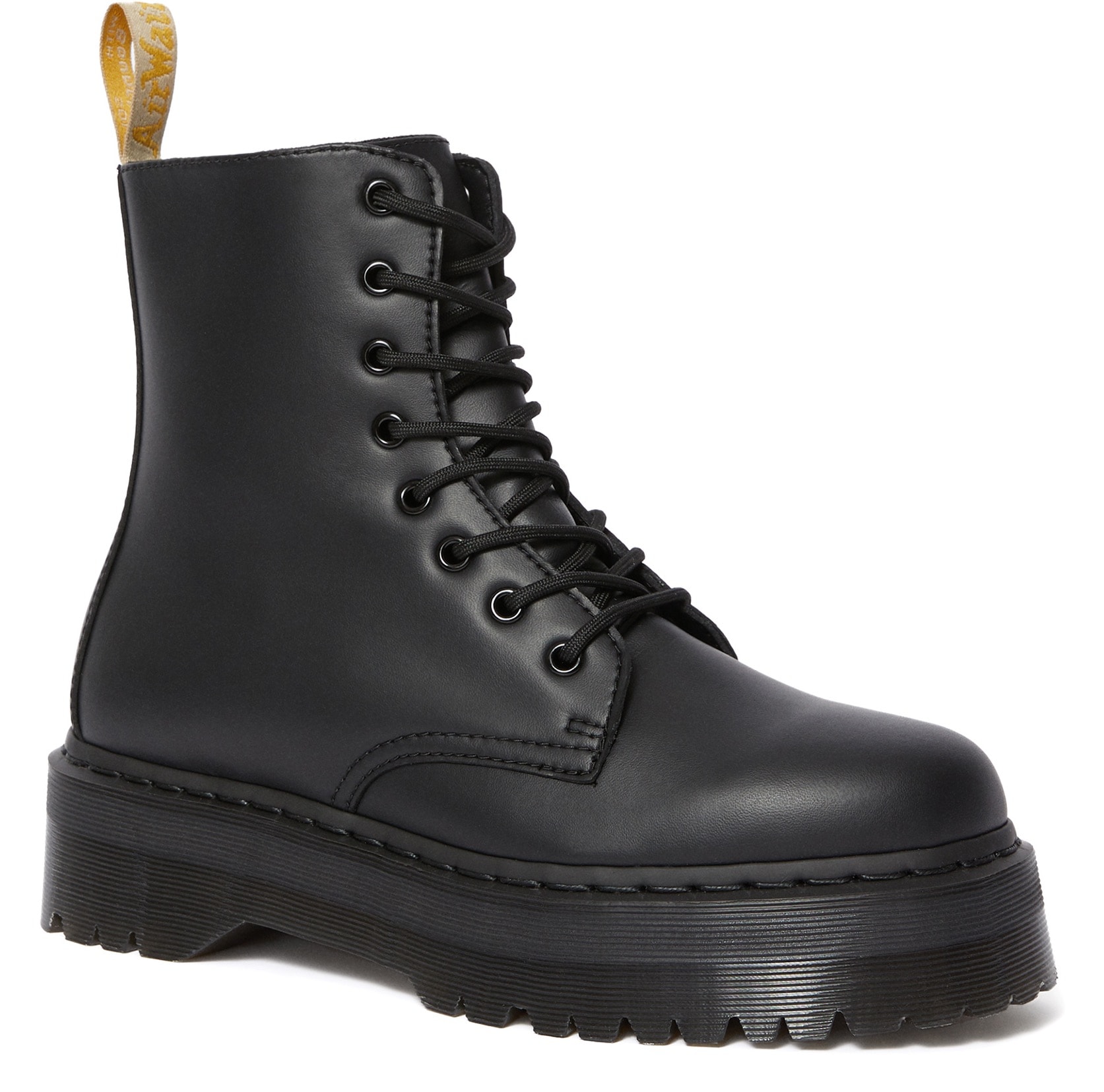 DR. MARTENS Schnürboots »1460 Jadon 2 Felix Rub Off Vegan«, Plateaustiefel, Chunky Boots mit Innenreißverschluss