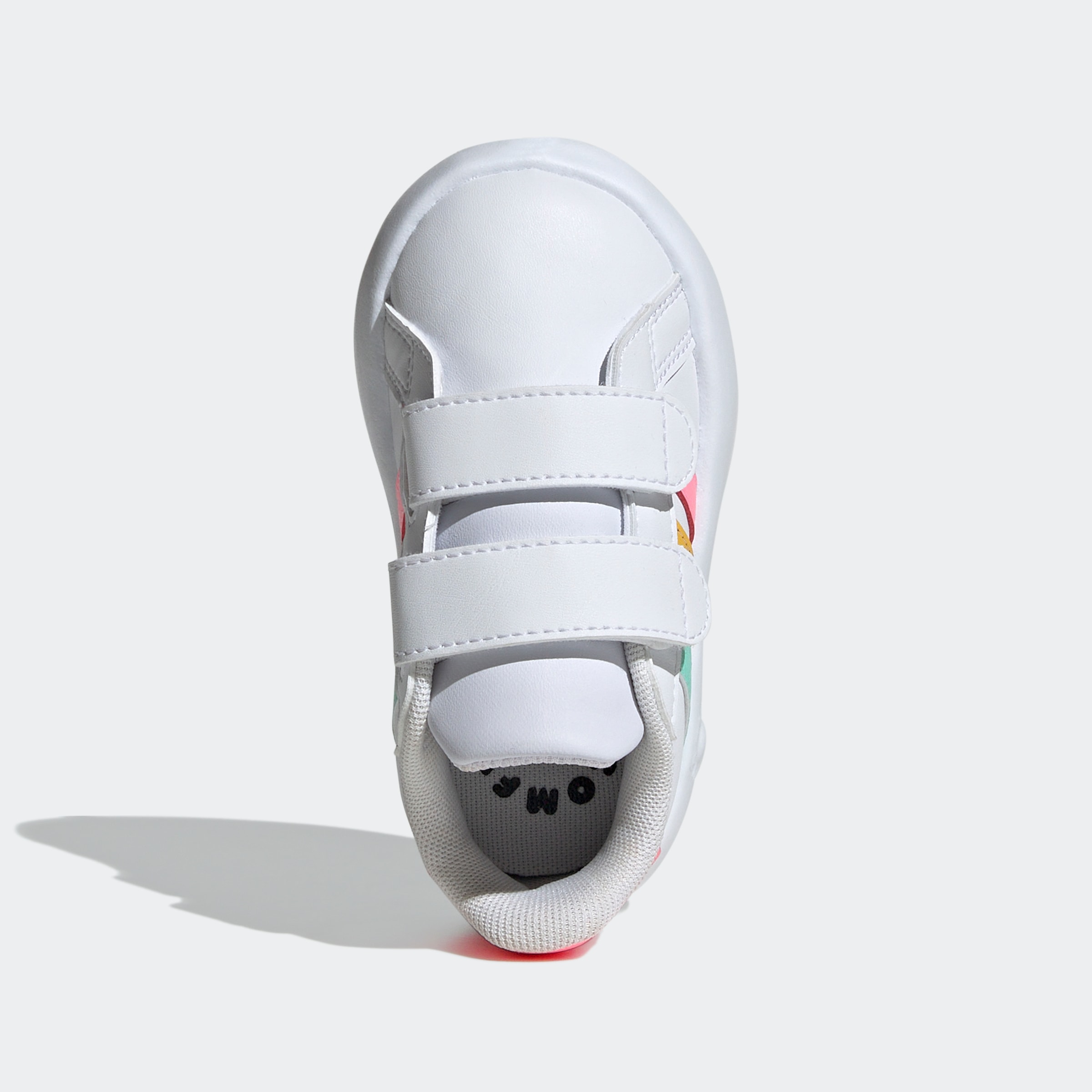 adidas Sportswear Klettschuh »GRAND COURT 2.0 KIDS«, Design auf den Spuren des adidas Superstar, für Kinder