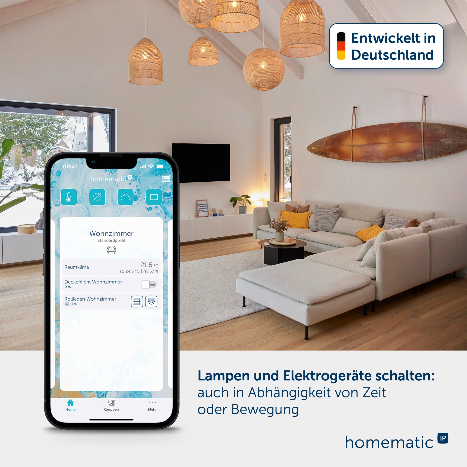 Homematic IP Unterputzschalter »Schaltaktor (6 A) – Unterputz«
