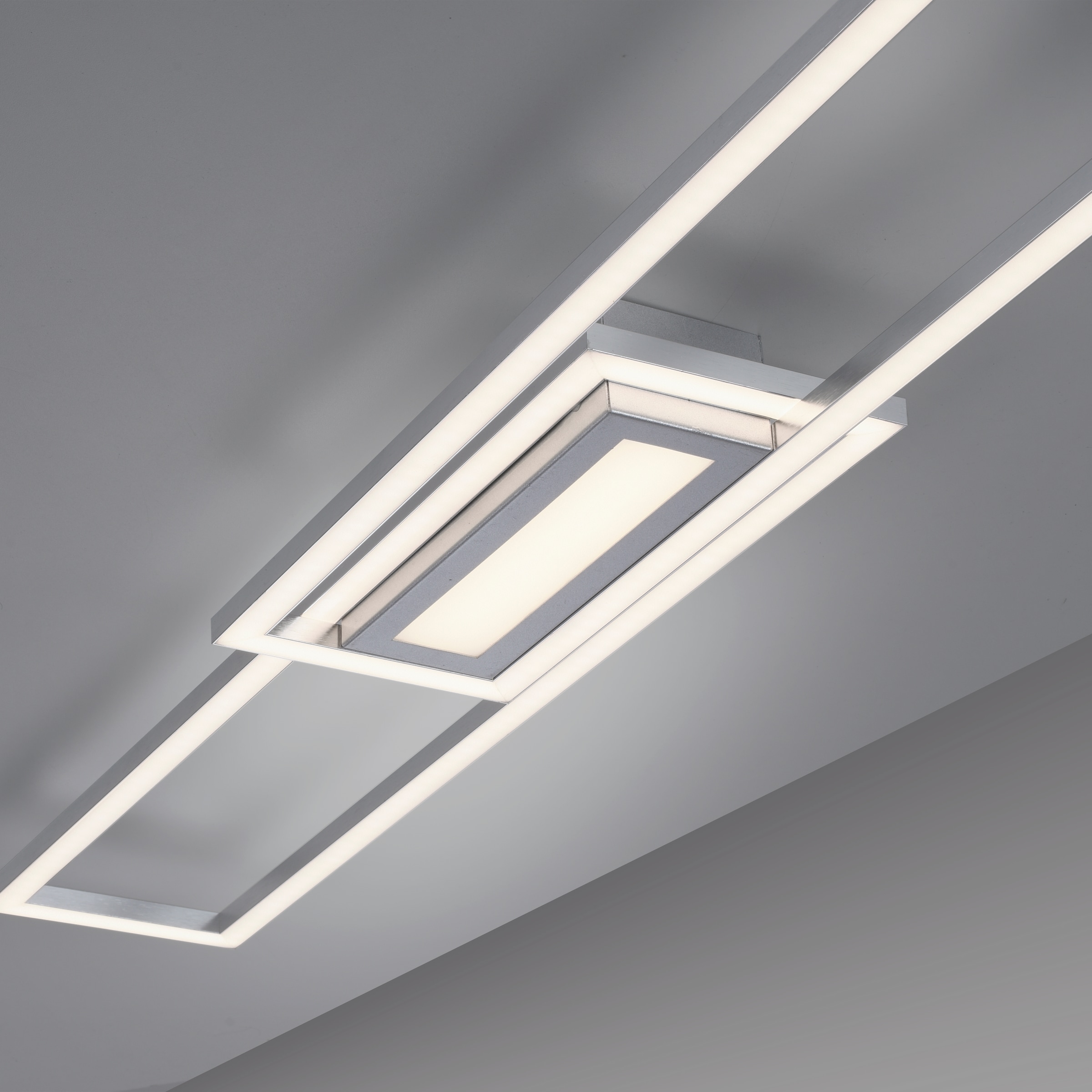JUST LIGHT Deckenleuchte »ASMIN«, 1 flammig, Leuchtmittel LED-Board | LED fest integriert, LED, separat steuerbar (Schalter)