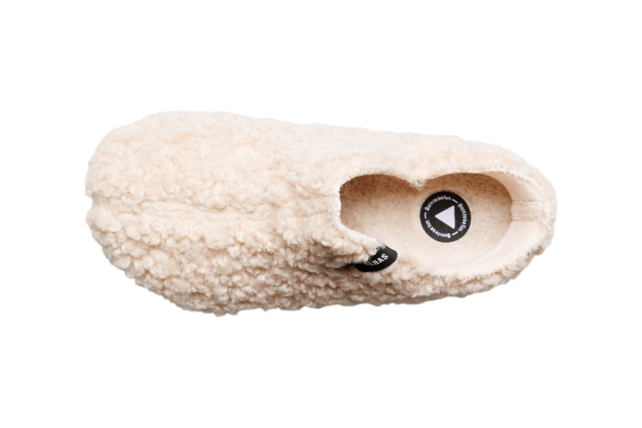 VERBENAS Hausschuh »YOI CURLY«  Hüttenschuh, Homeslipper, Wohlfühlschuh mit Logo-Schriftzug