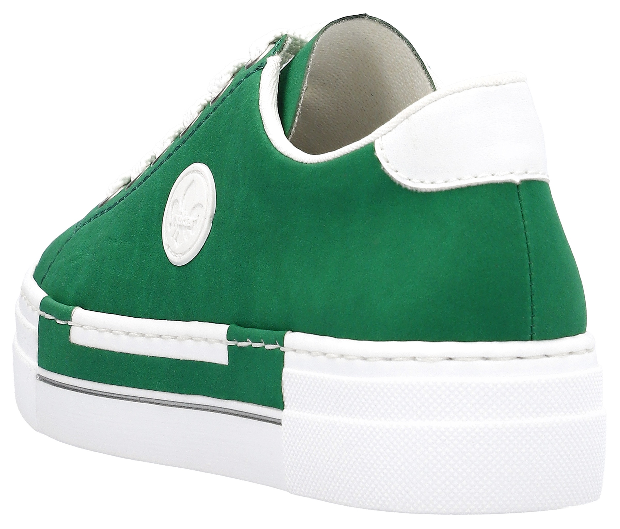 Rieker Sneaker, Freizeitschuh, Halbschuh, Schnürschuh mit Plateausohle