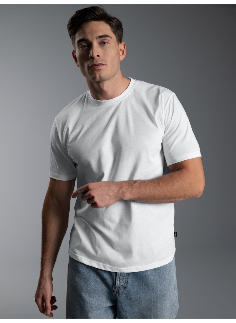 Trigema T-Shirt "TRIGEMA T-Shirt aus 100% Baumwolle" 1 Stk.