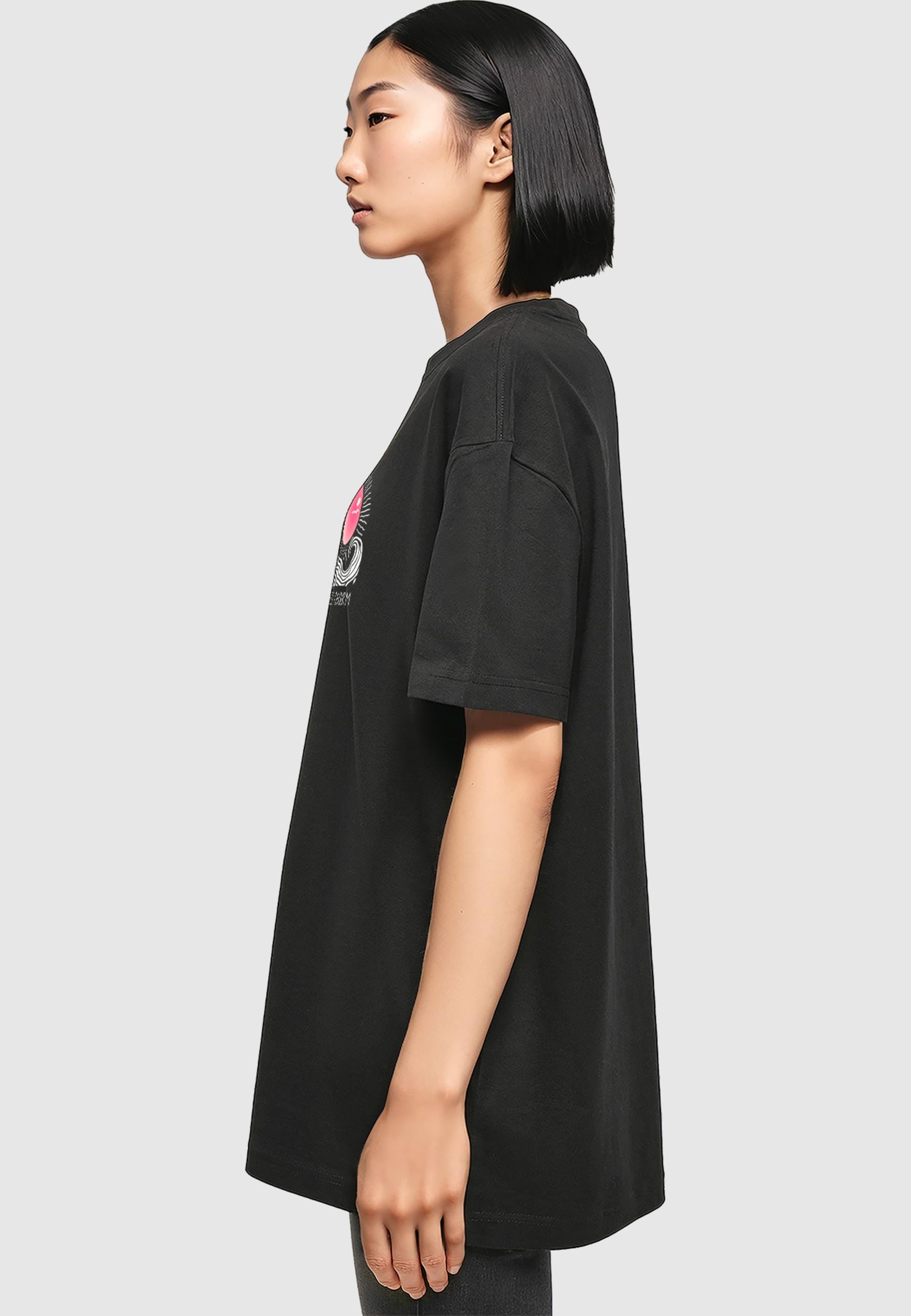 Merchcode T-Shirt »Merchcode Ladies Sunset Charm Oversized Tee«, (1 tlg.)