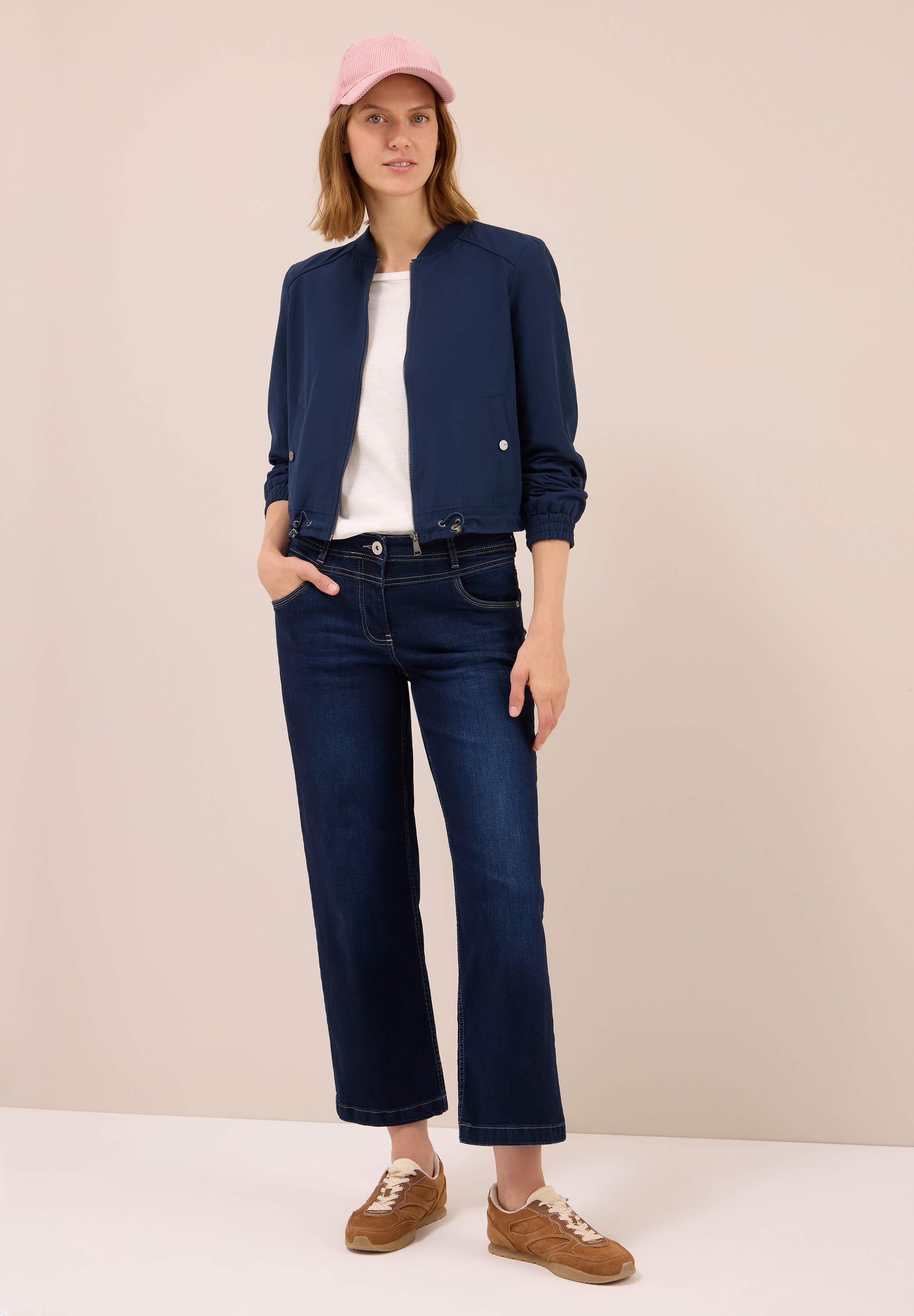 STREET ONE Loose-fit-Jeans, aus Baumwolle mit Stretchanteil