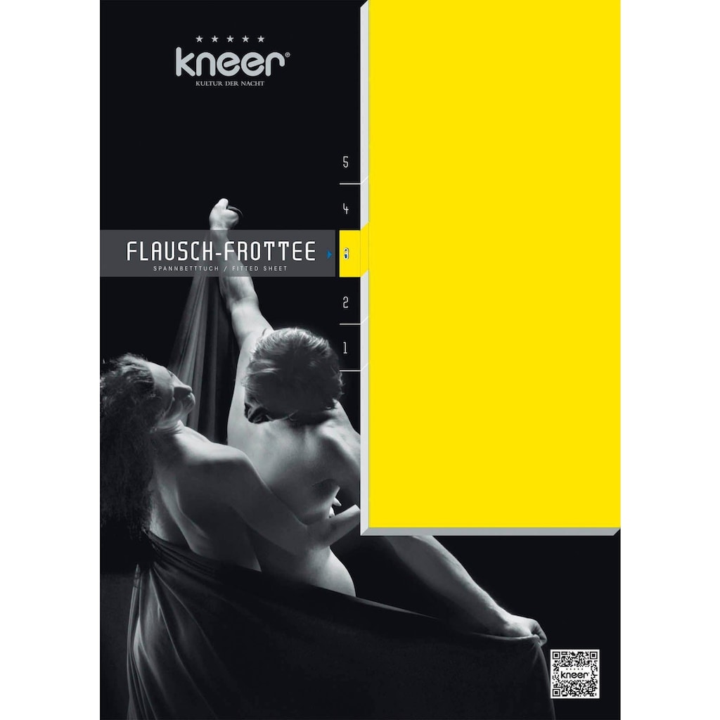 Kneer Spannbettlaken »Flausch-Frottee«