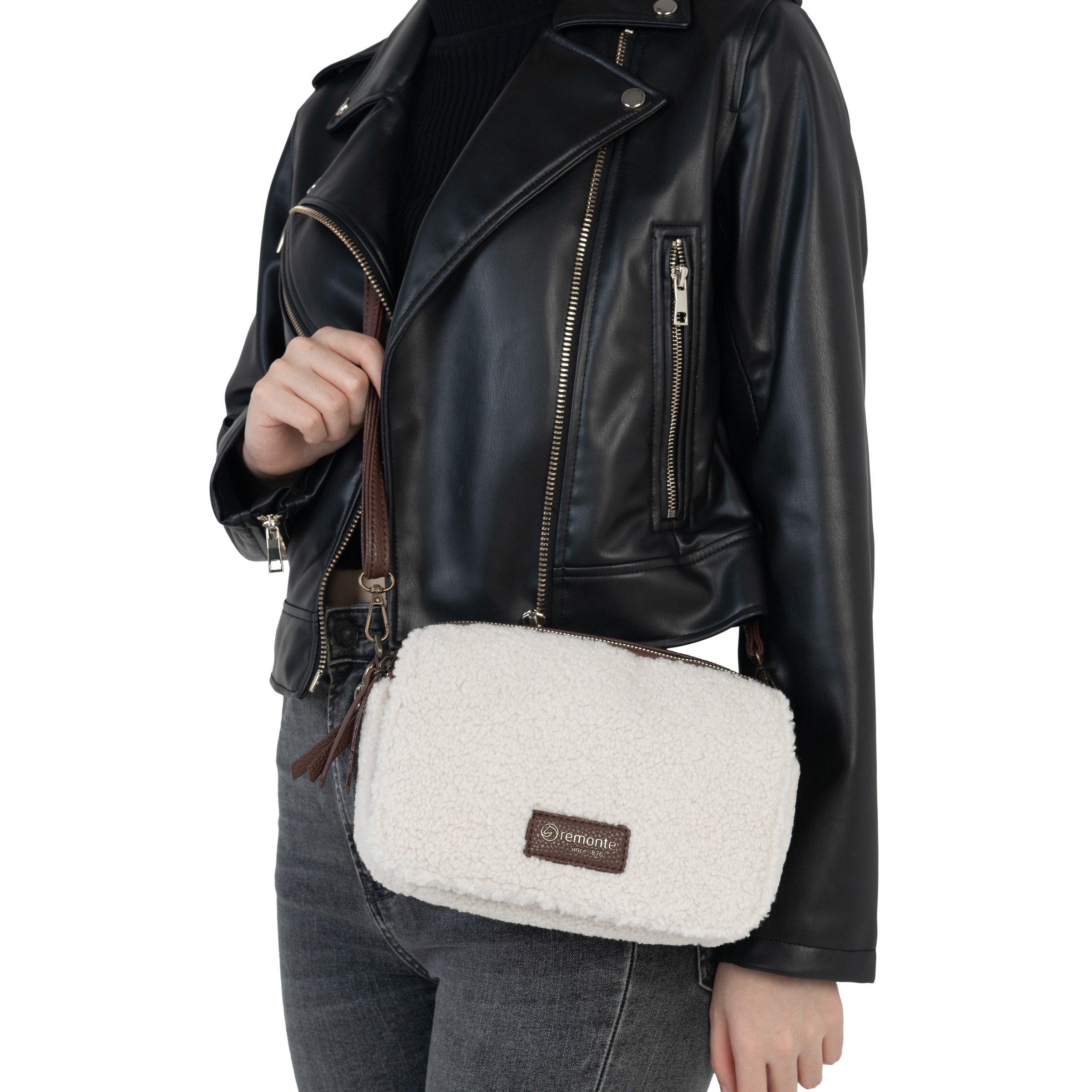 Remonte Umhängetasche, Damen-Handtasche, Schultertasche mit Tragegriff in F günstig online kaufen