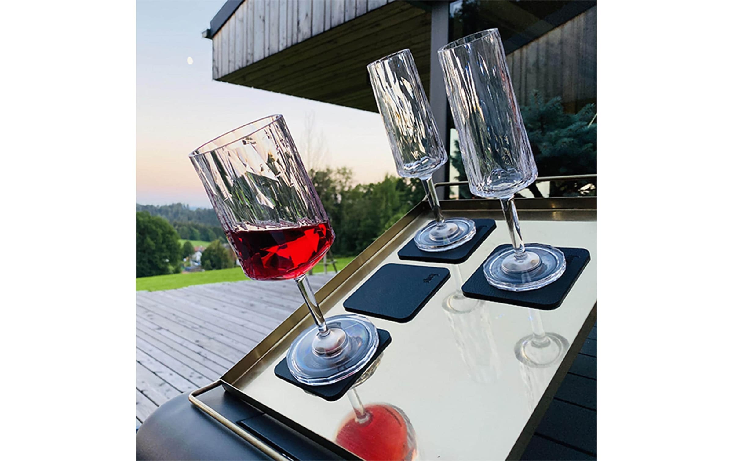 silwy MAGNETIC SYSTEM Weinglas »Hightech, 6er-Set 2 dl«