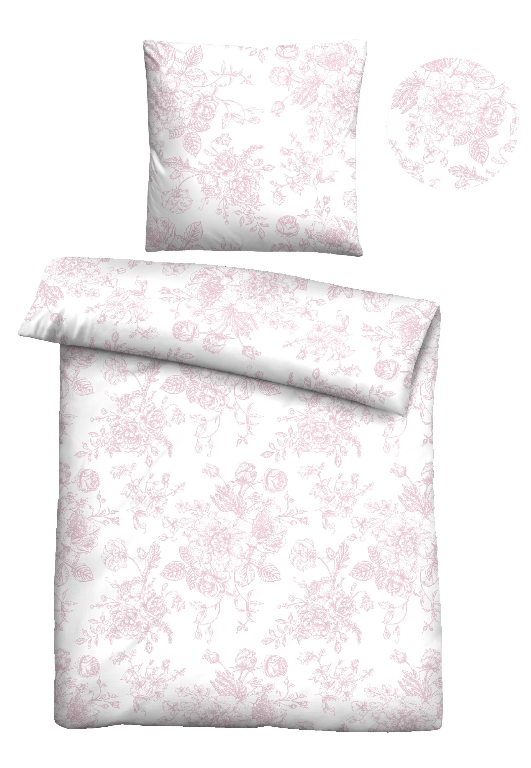 Castell - Markenbettwäsche Bettwäsche "0601101" 2 Stk. feiner Glanz + weich günstig online kaufen