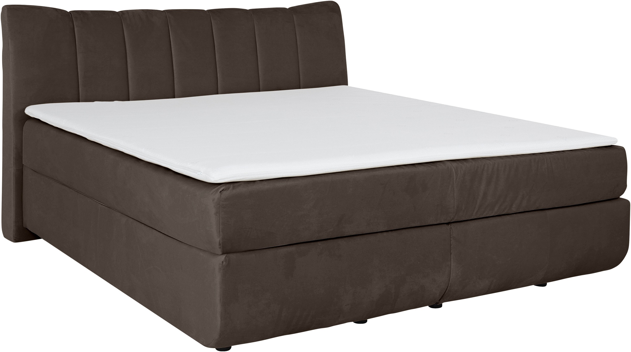 Thumbnail - Home affaire Boxspringbett "Océane" Bodenfrei- wirkt freischwebend, verschiedene Härtegrade (auch H4)