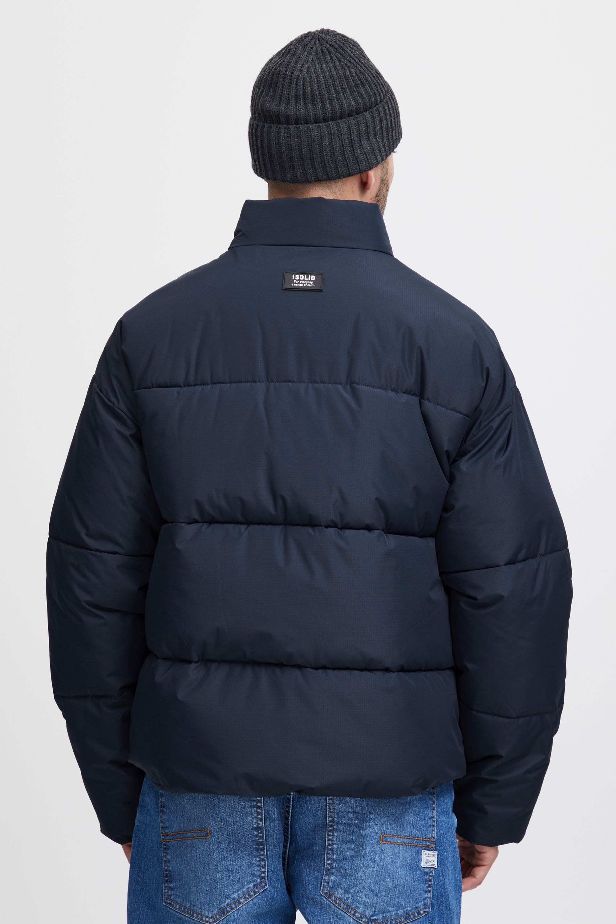 !solid Steppjacke SOLID "Steppjacke SDLeon", Herren, Gr. L, blau (insignia blau), Obermaterial: 100% Polyester PES., oversize normal, Jacken Steppjacke 3