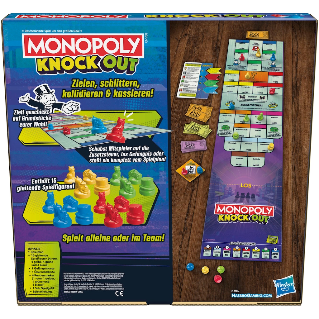 Hasbro Spiel »Hasbro Gaming, Monopoly, Knockout«