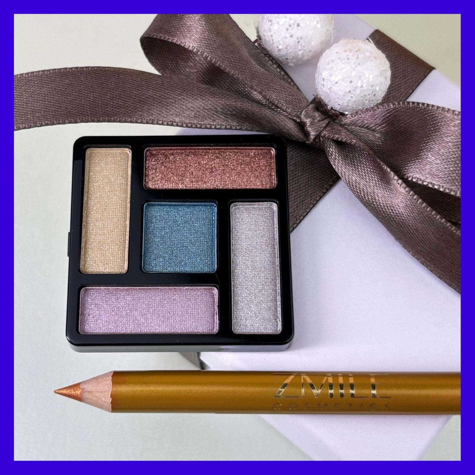 ZMILE COSMETICS Kosmetik-Adventskalender »ZMILE COSMETICS Adventskalender Square Jingle and Glow vegane Kosmetik« ab 12 Jahren vegan