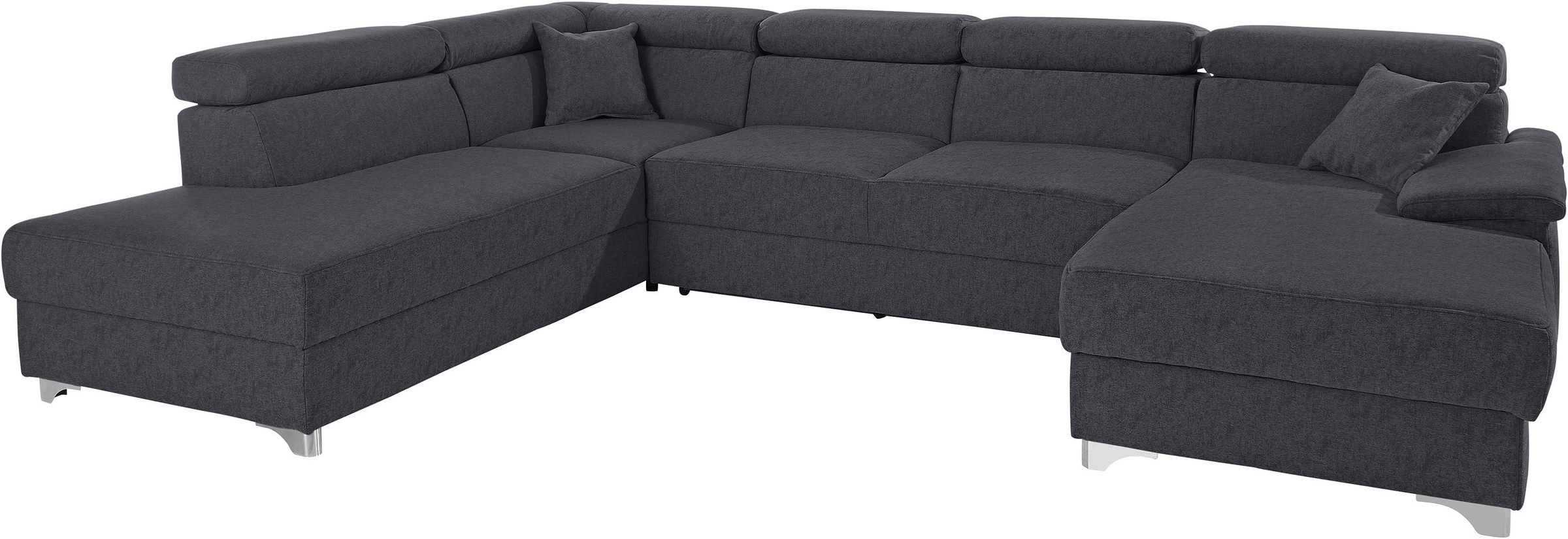 DOMO collection Wohnlandschaft "Mira, inklusive Kopfteilverstellung für meh günstig online kaufen