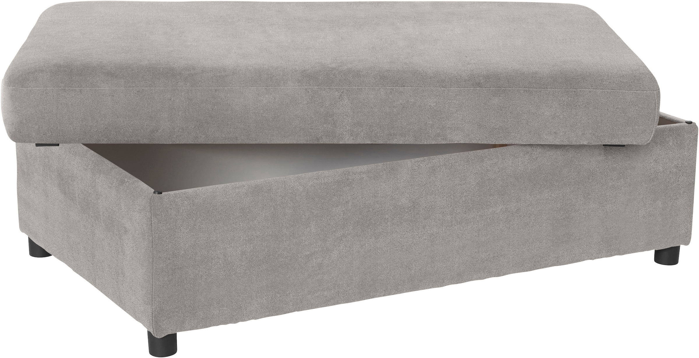 exxpo - sofa fashion Hocker »Kyoto Bankhocker mit Staufach unter der Sitzfläche«