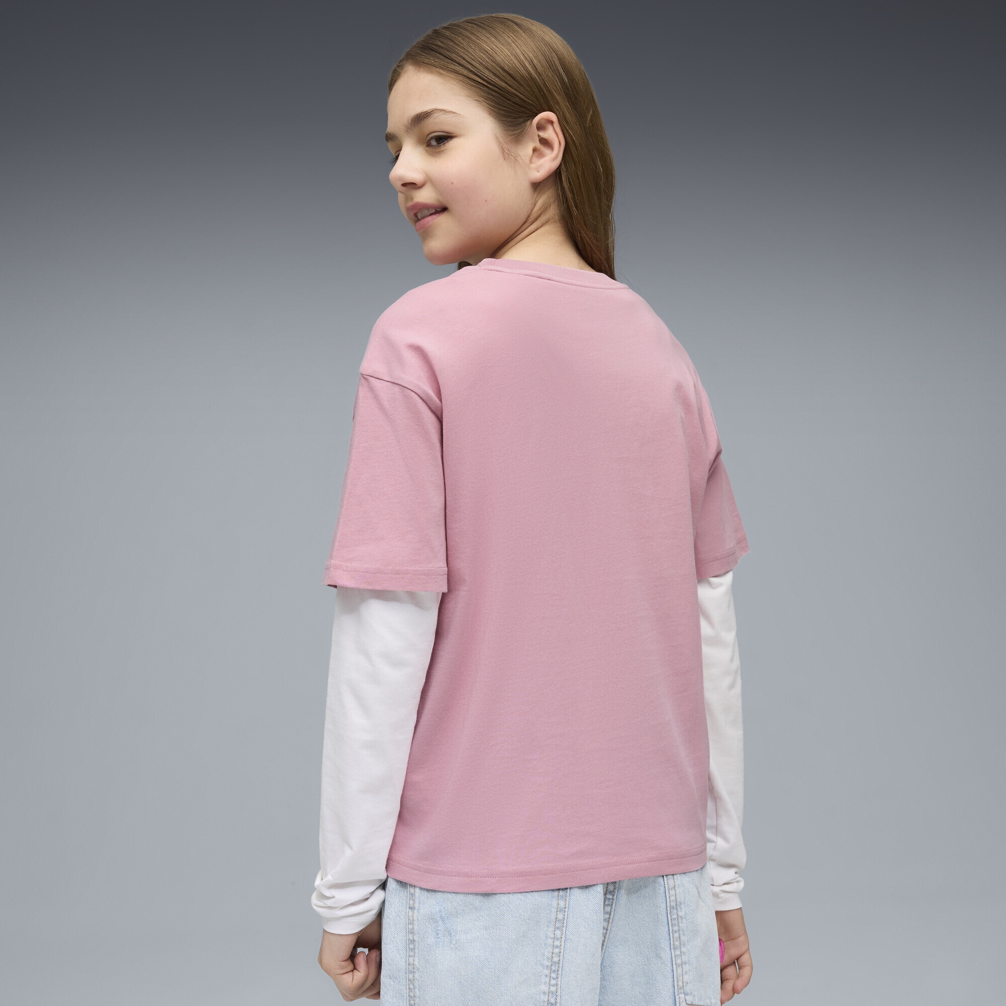 PUMA T-Shirt »Essentials Boxy T-Shirt Mädchen«