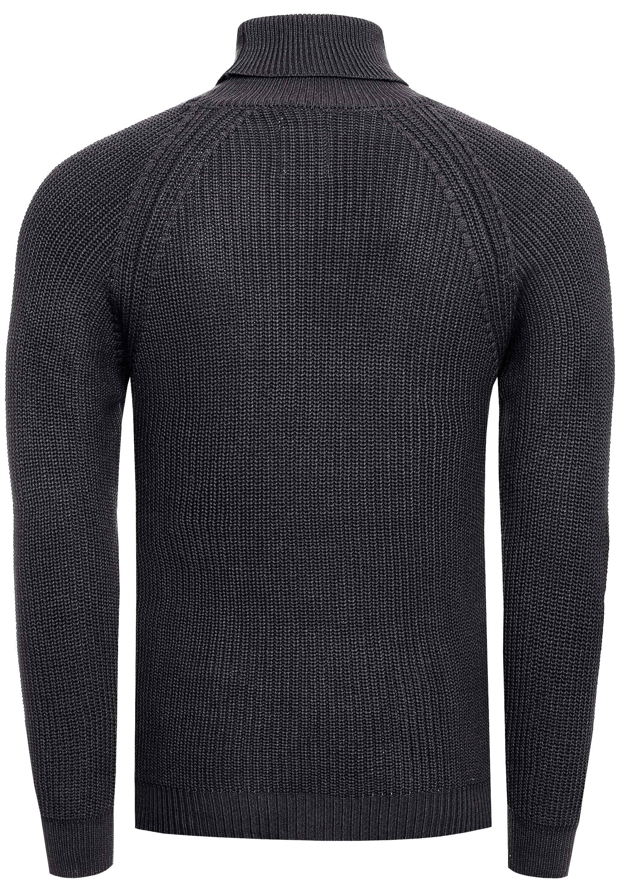 Rusty Neal Rollkragenpullover, mit kuscheligem Rollkragen