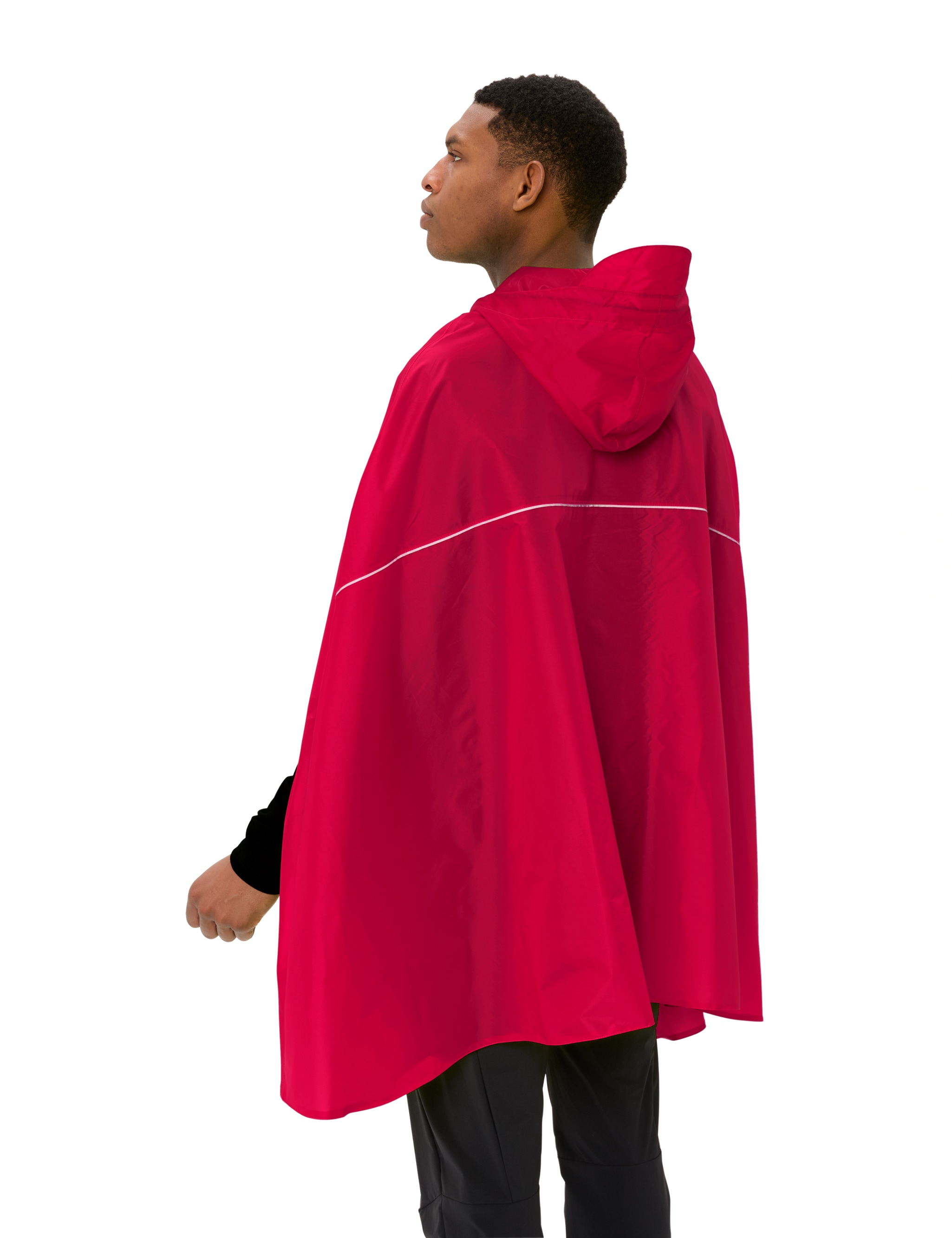VAUDE Regenponcho »VALDIPINO PONCHO«, (1 St.), Wasserdicht, windabweisend, wasserabweisend – Übergangsjacke