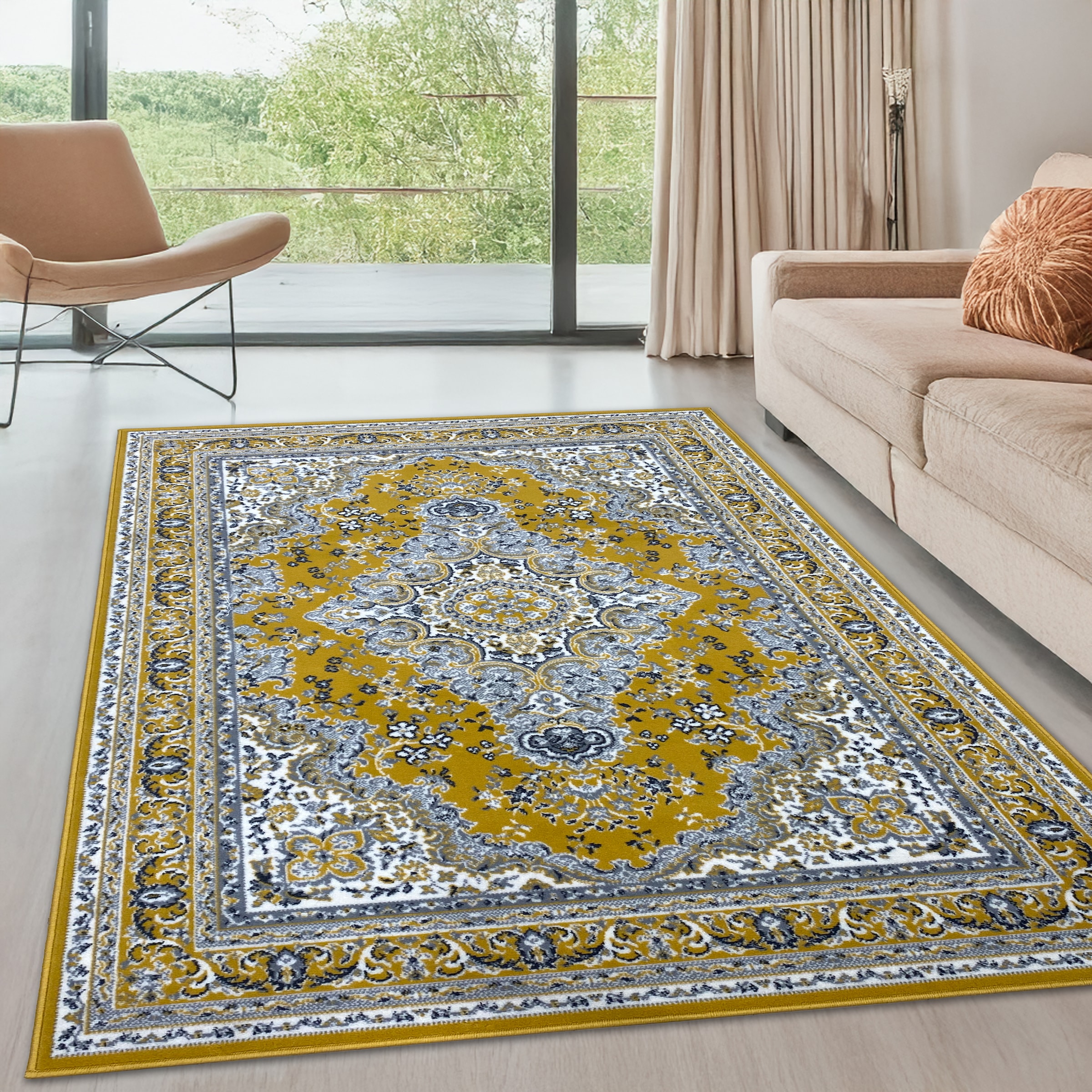 my home Teppich "Oriental, Made in Belgium" rechteckig 7 mm Höhe Orient-Opt günstig online kaufen