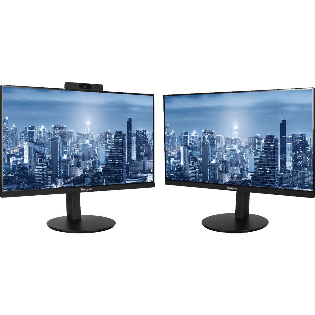 Targus LCD-Monitor »23.8" Full-HD Dock Monitor Doppel-Lösung inkl. Webcam«, 61 cm/23,8 Zoll, Full HD, 60 Hz