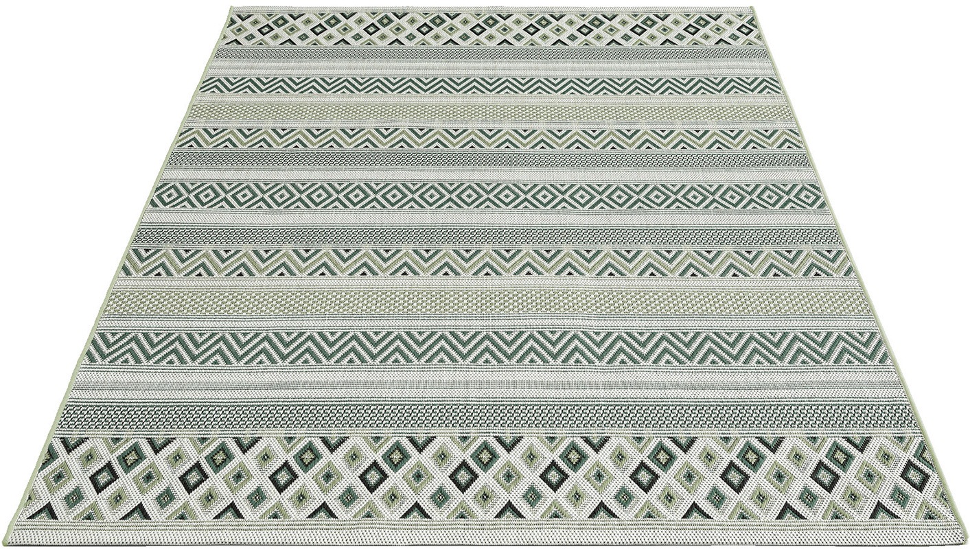 Thumbnail - the carpet Teppich "Machka", rechteckig, 10 mm Höhe, moderner robuster In und Outdoor Teppich